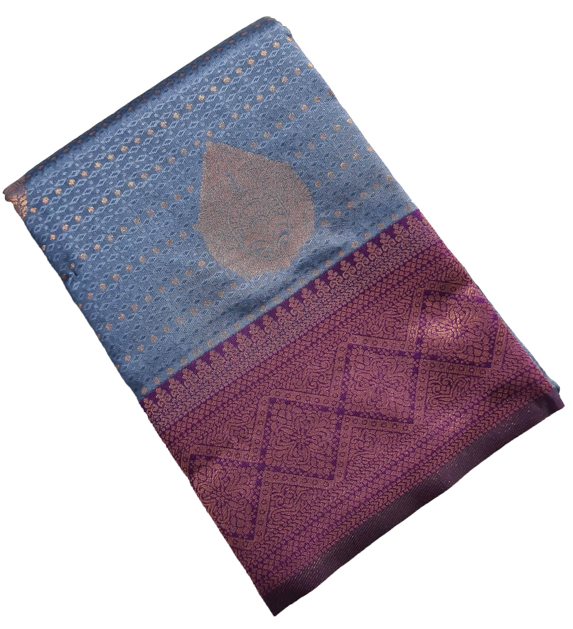 Antique Zari Butta Silk Saree