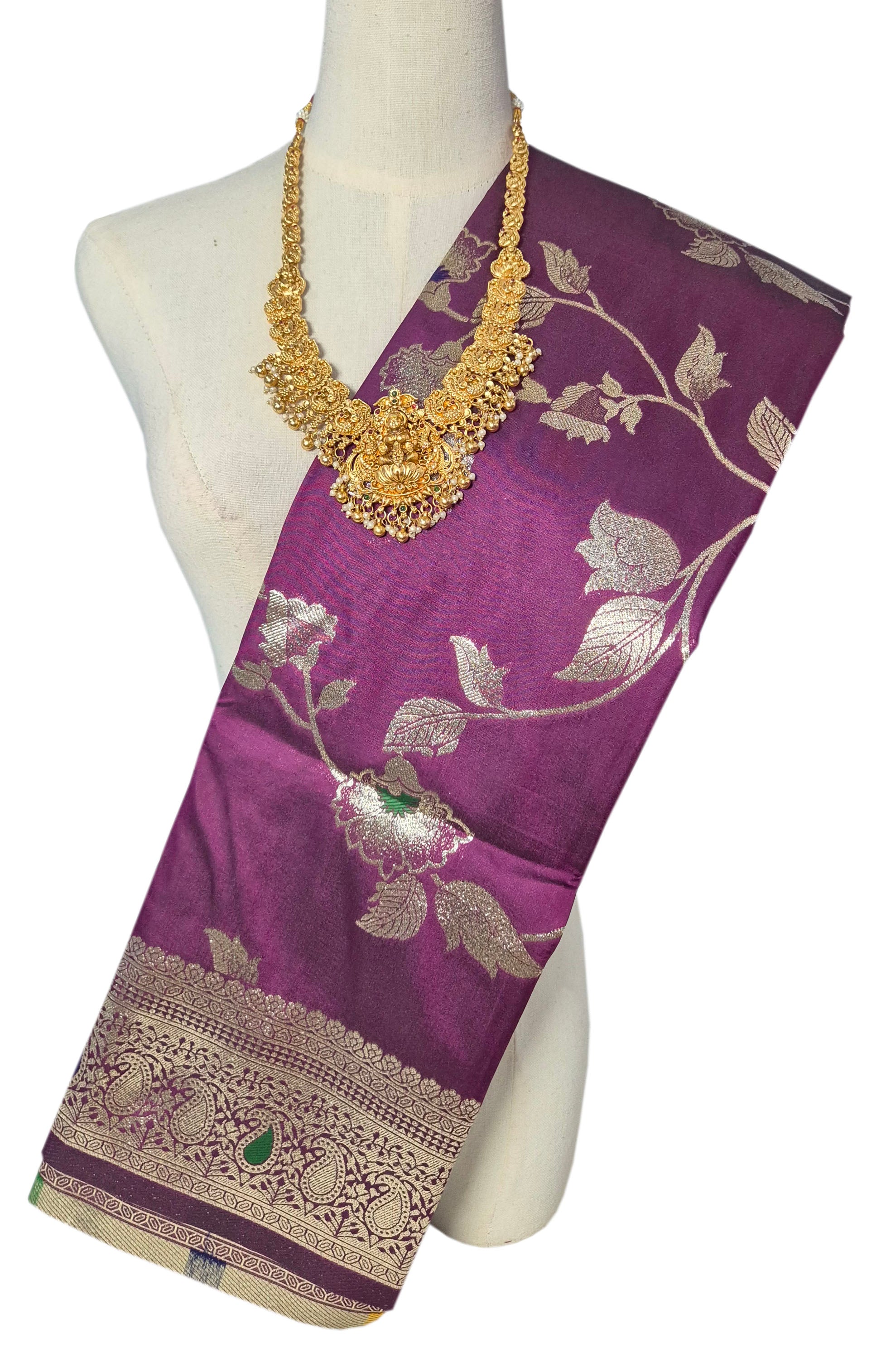 Banarasi semisilk Sarees