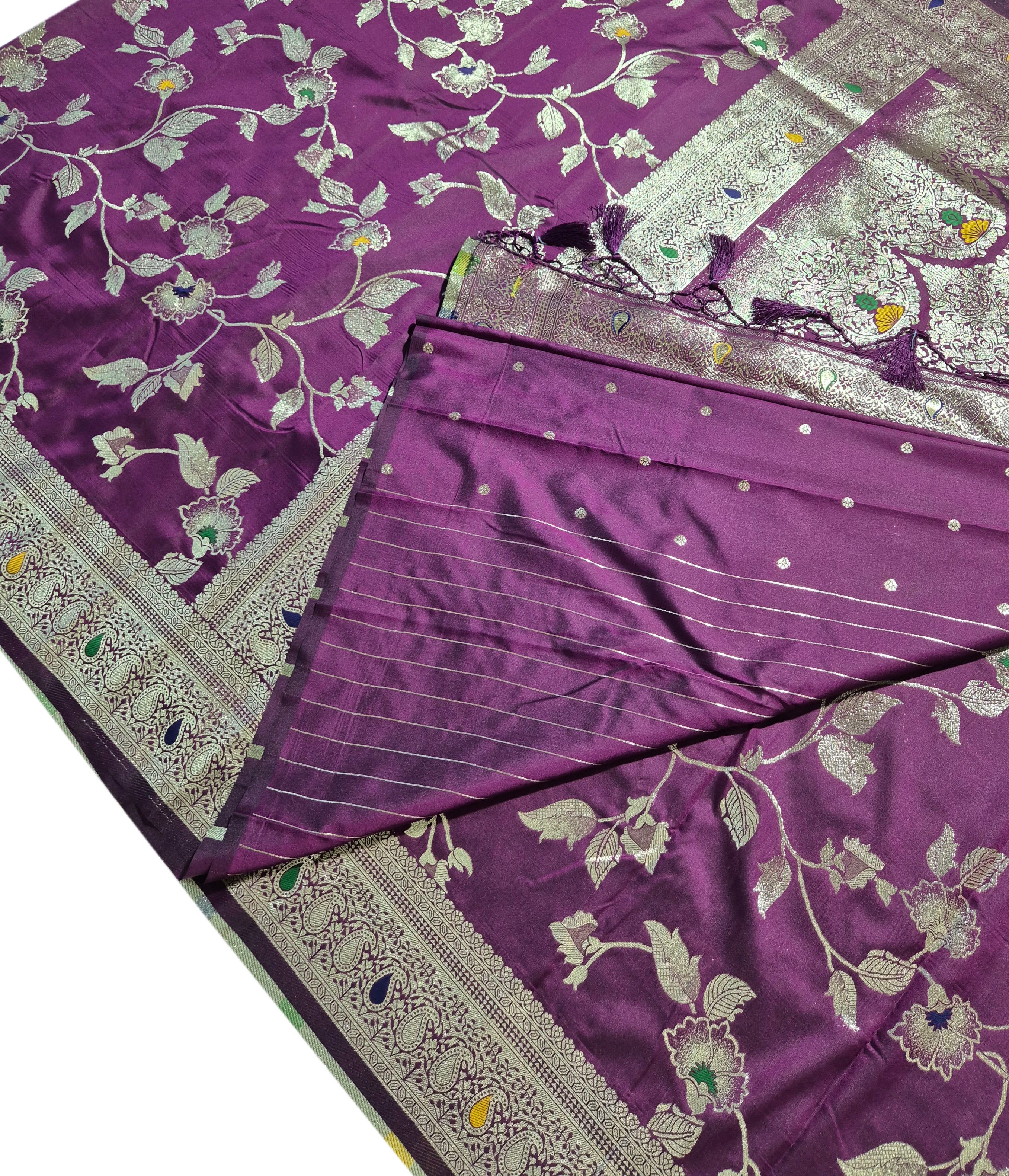 Banarasi semisilk Sarees