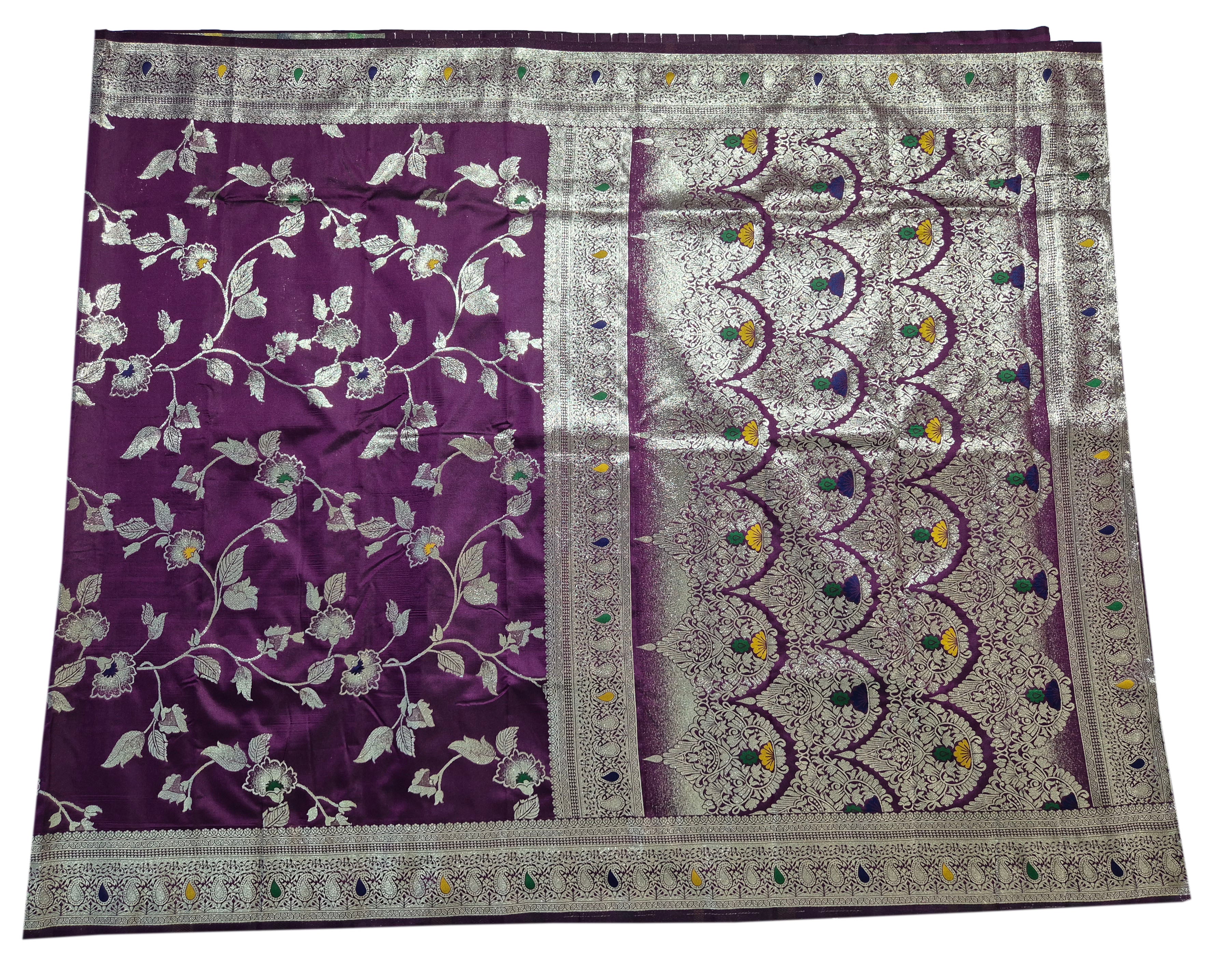Banarasi semisilk Sarees