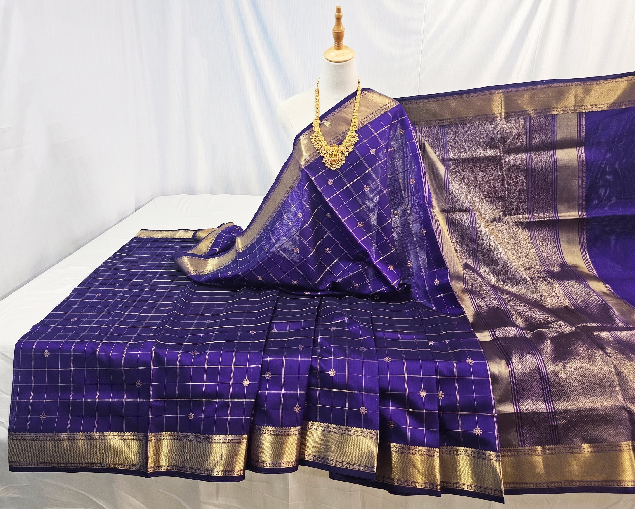 Kanchipuram Pure Silk Cotton Saree