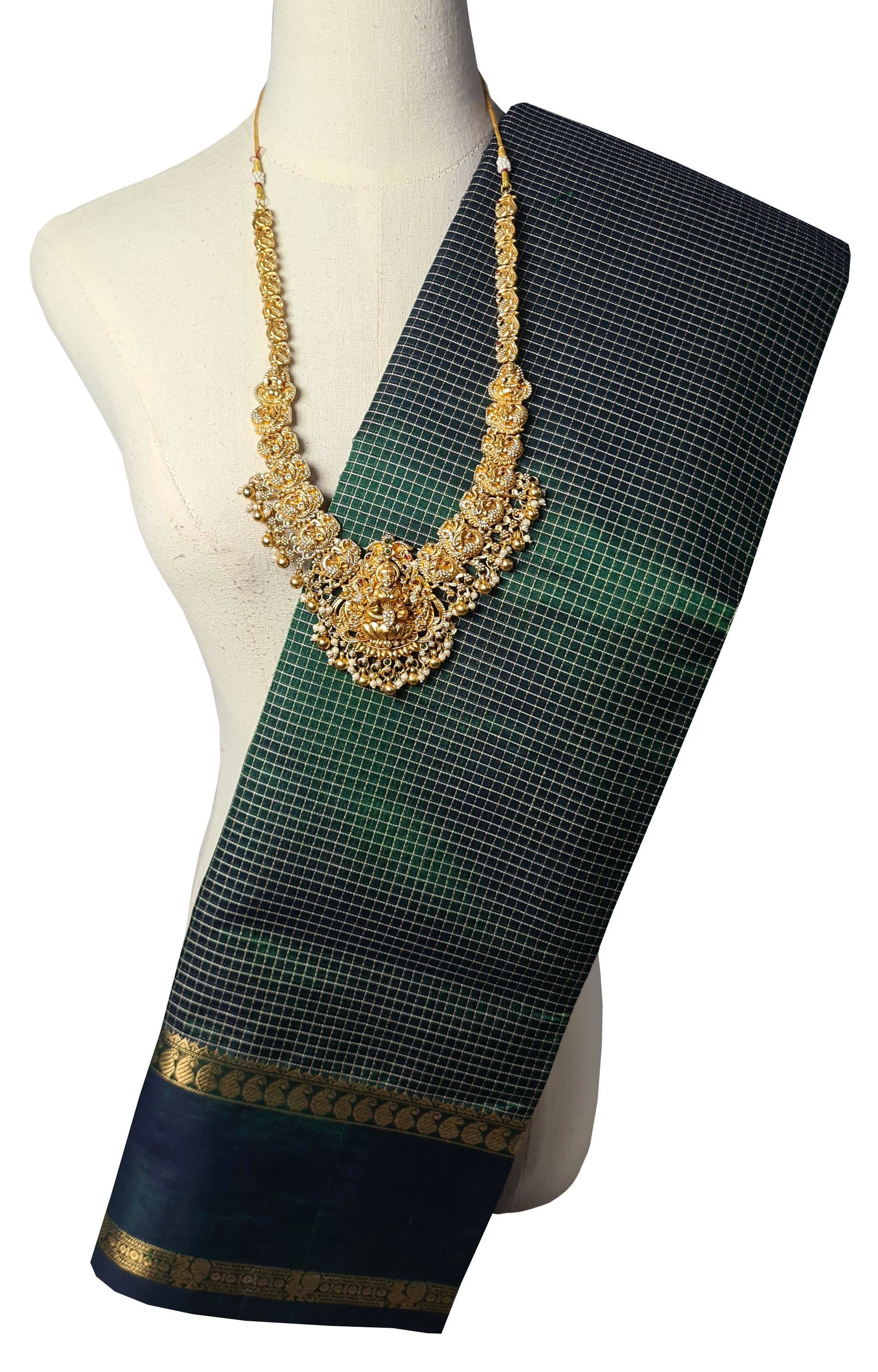 Kanchipuram Pure Silk Cotton Saree