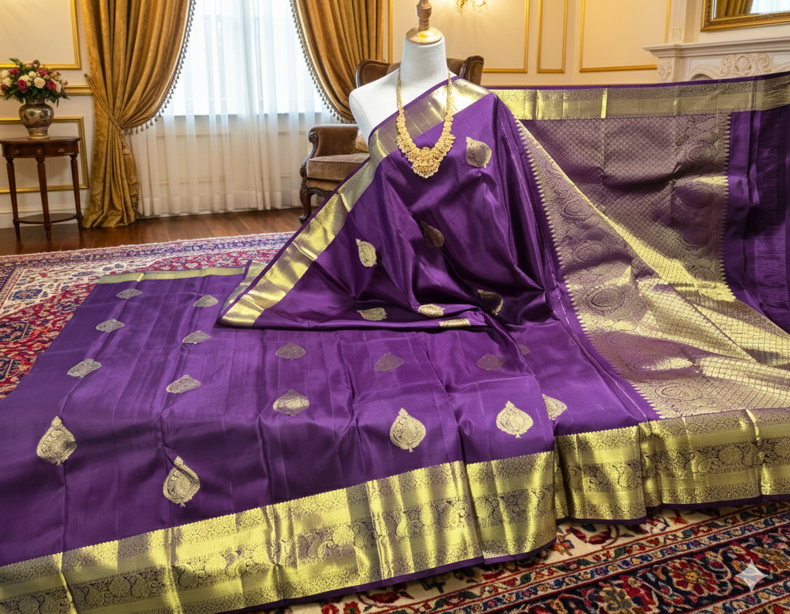 Kanchipuram Pure Silk Saree
