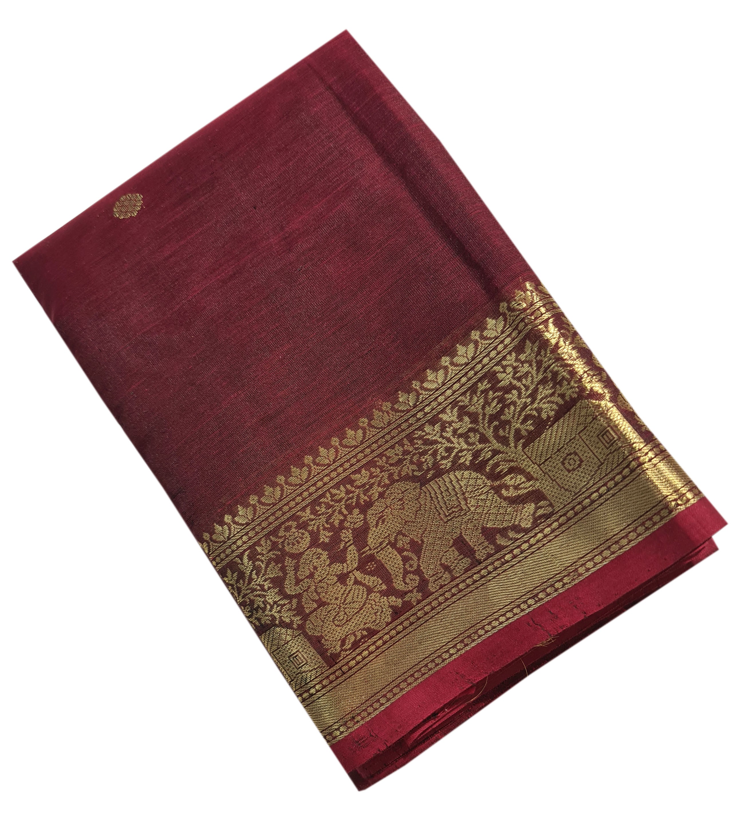 Kanchipuram Pure Silk Cotton Saree