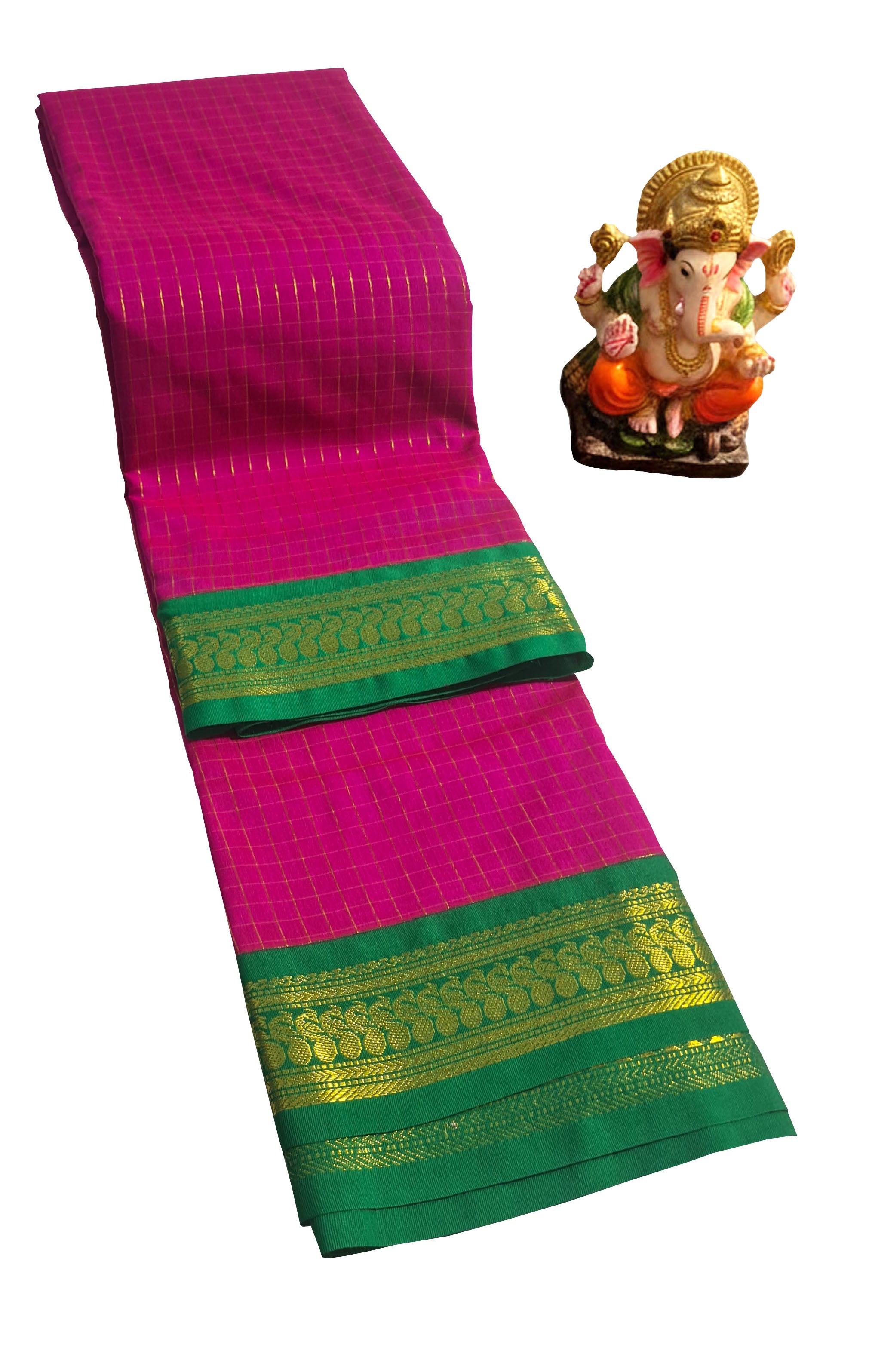 Kanchipuram Agarlic Cotton Sarees