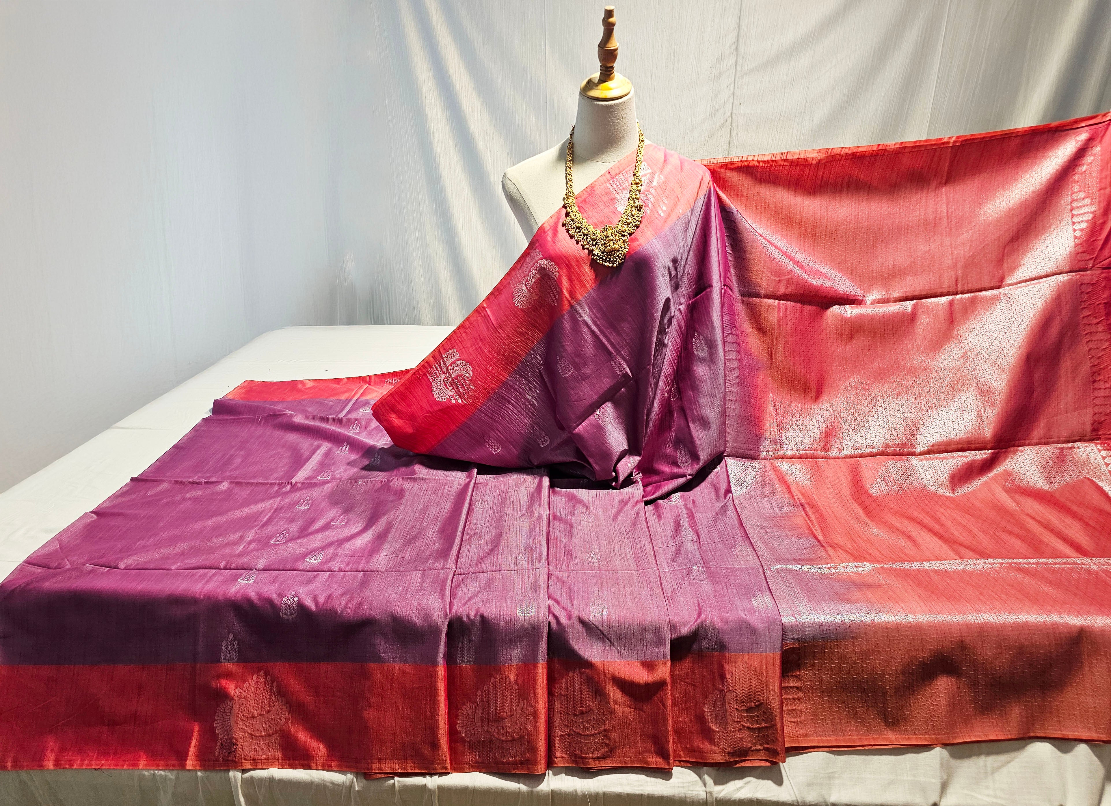 Kanchipuram Pure Soft Silk Saree