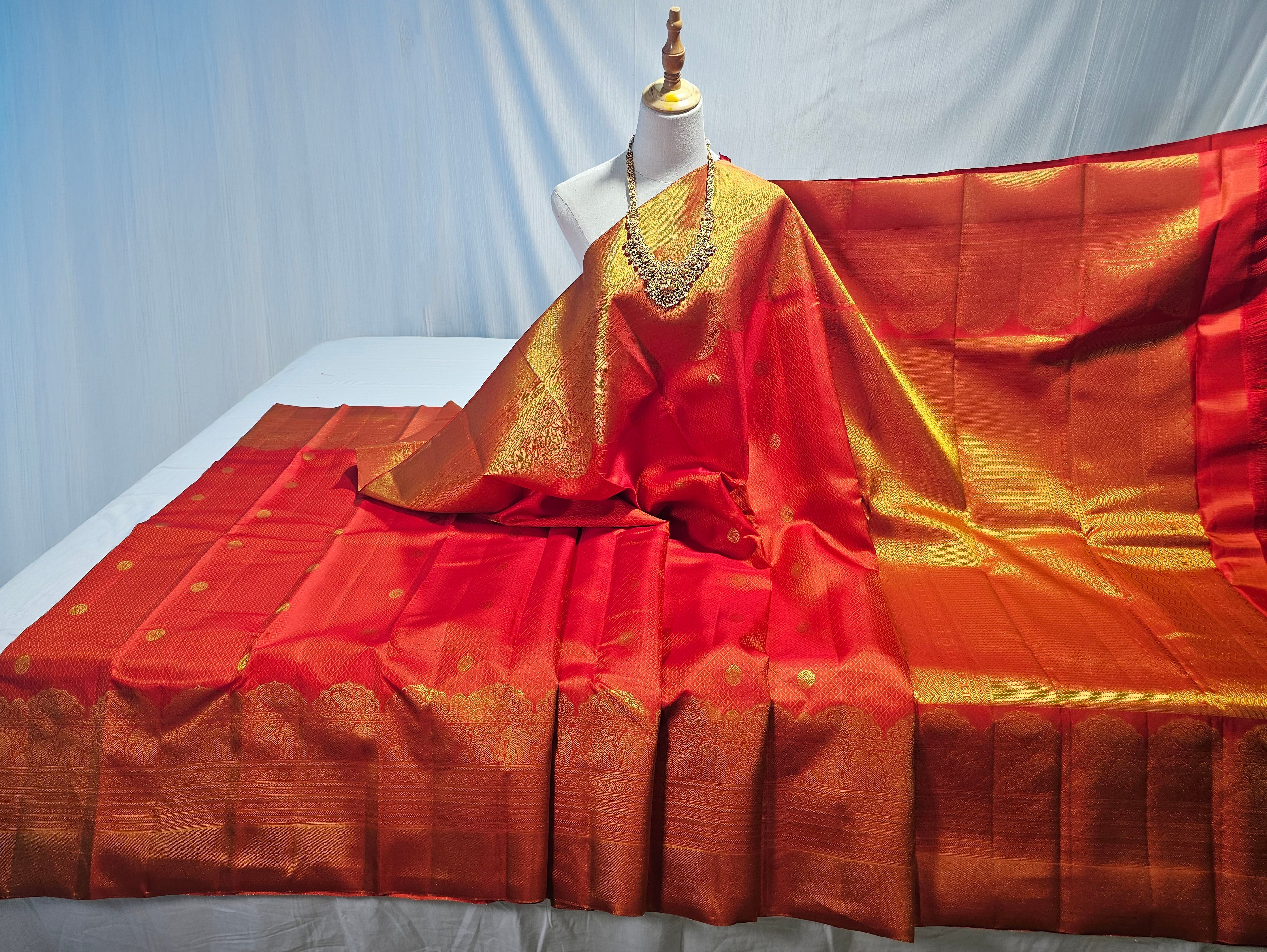 Kanchipuram Pure Silk Saree