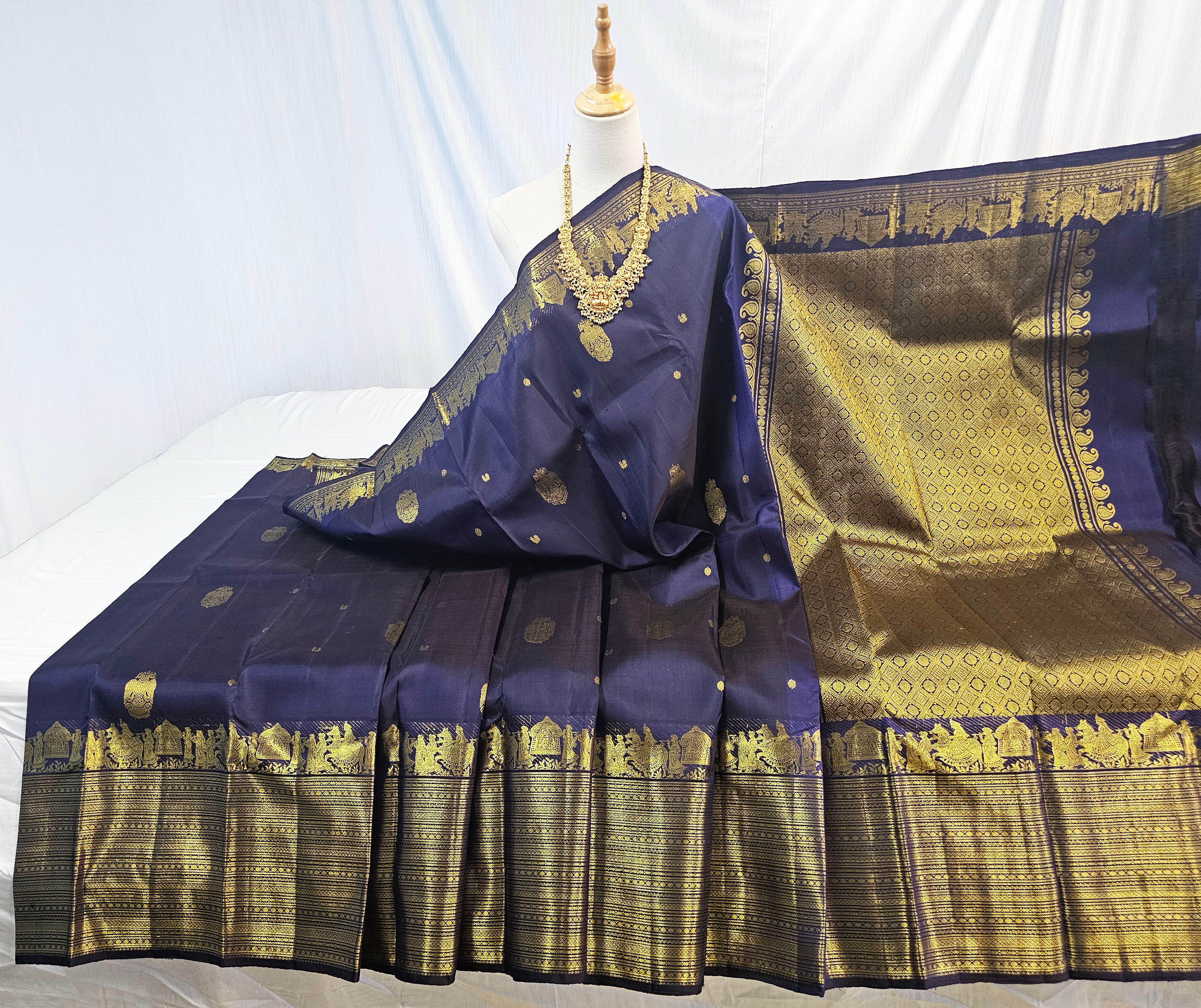 Kanchipuram Pure Silk Saree