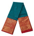 Kanchi Vegan Silk Saree With Contrast Blouse and Rich Jari Pallu