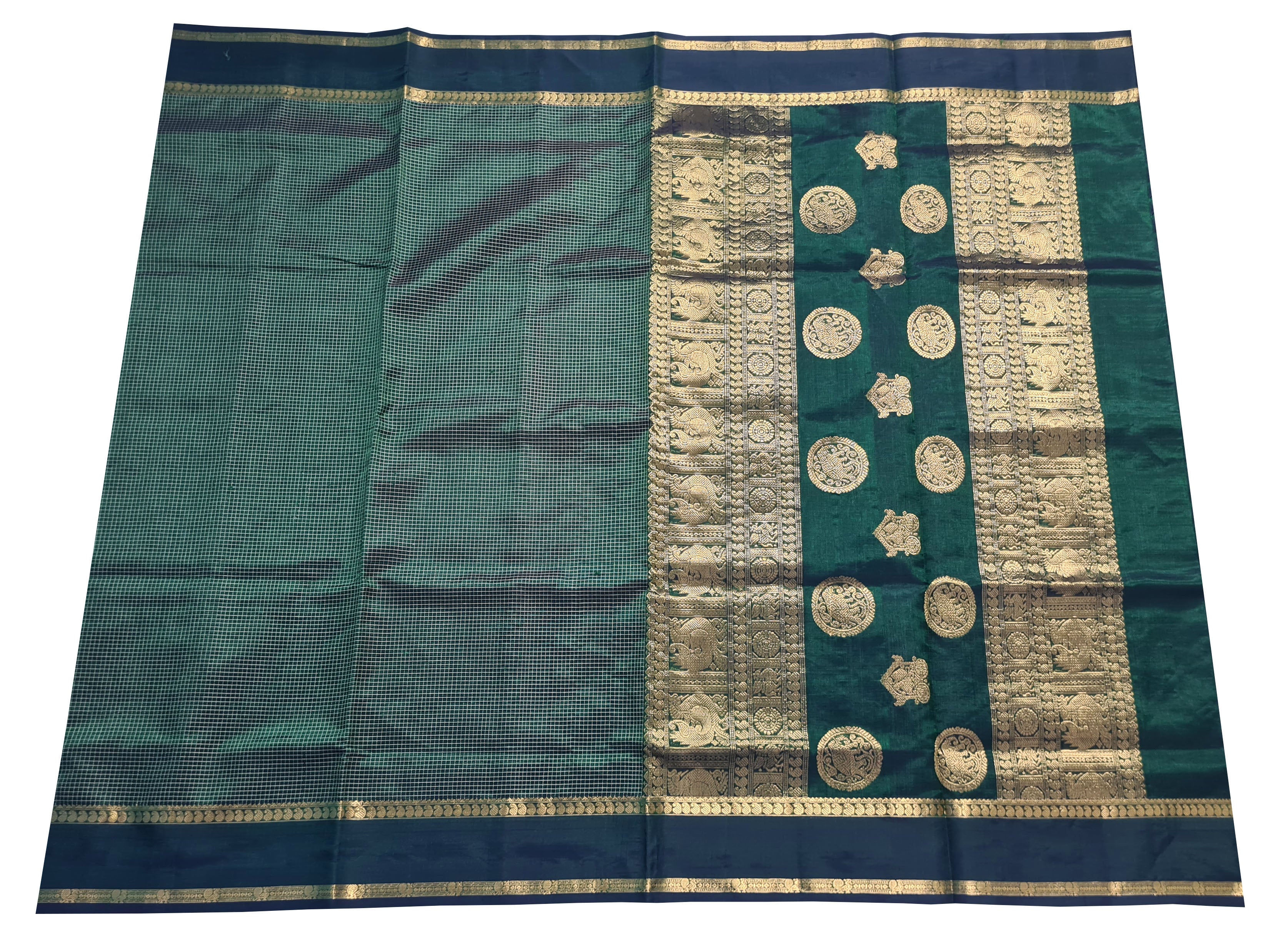 Kanchipuram Pure Silk Cotton Saree