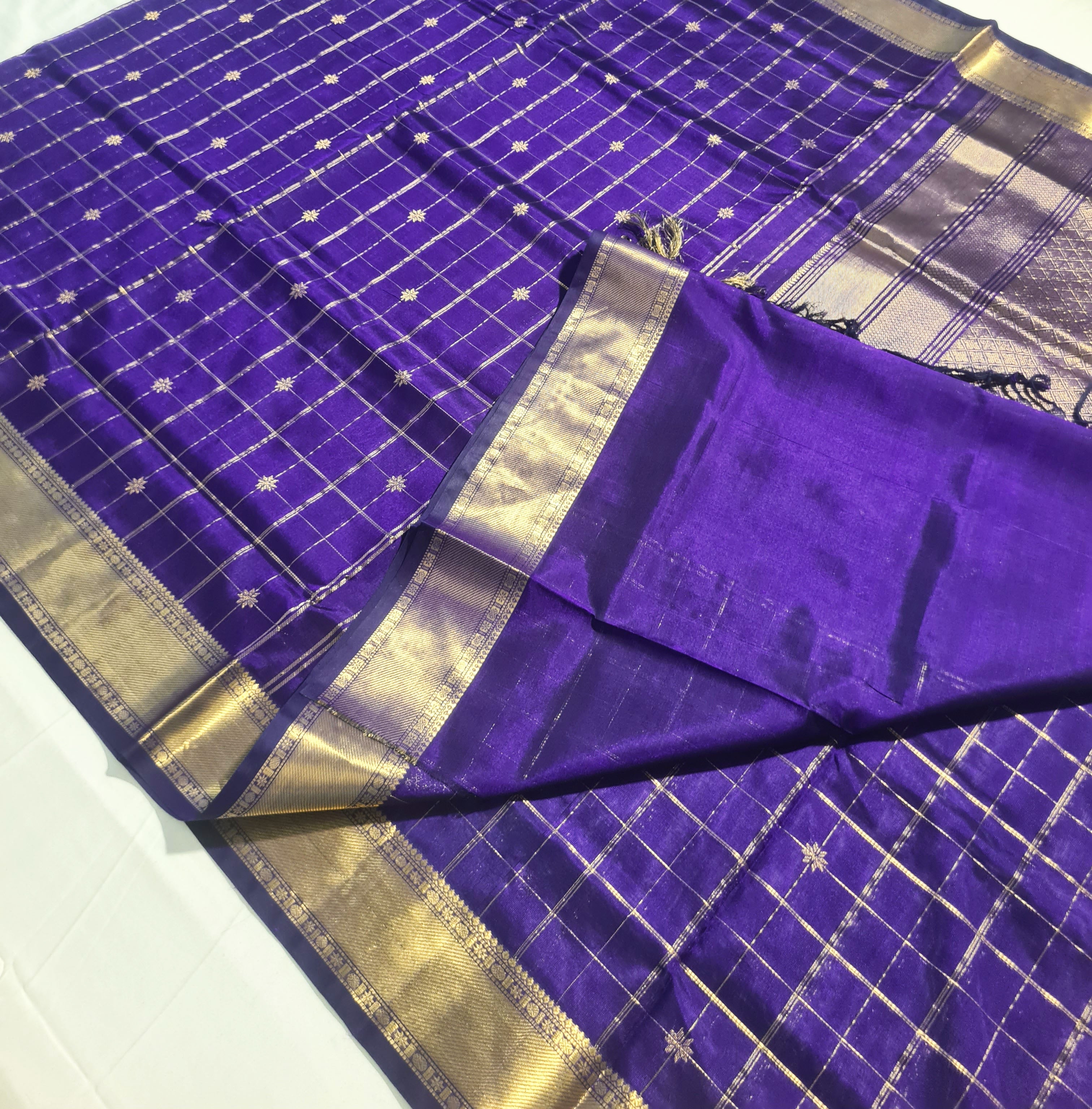 Kanchipuram Pure Silk Cotton Saree