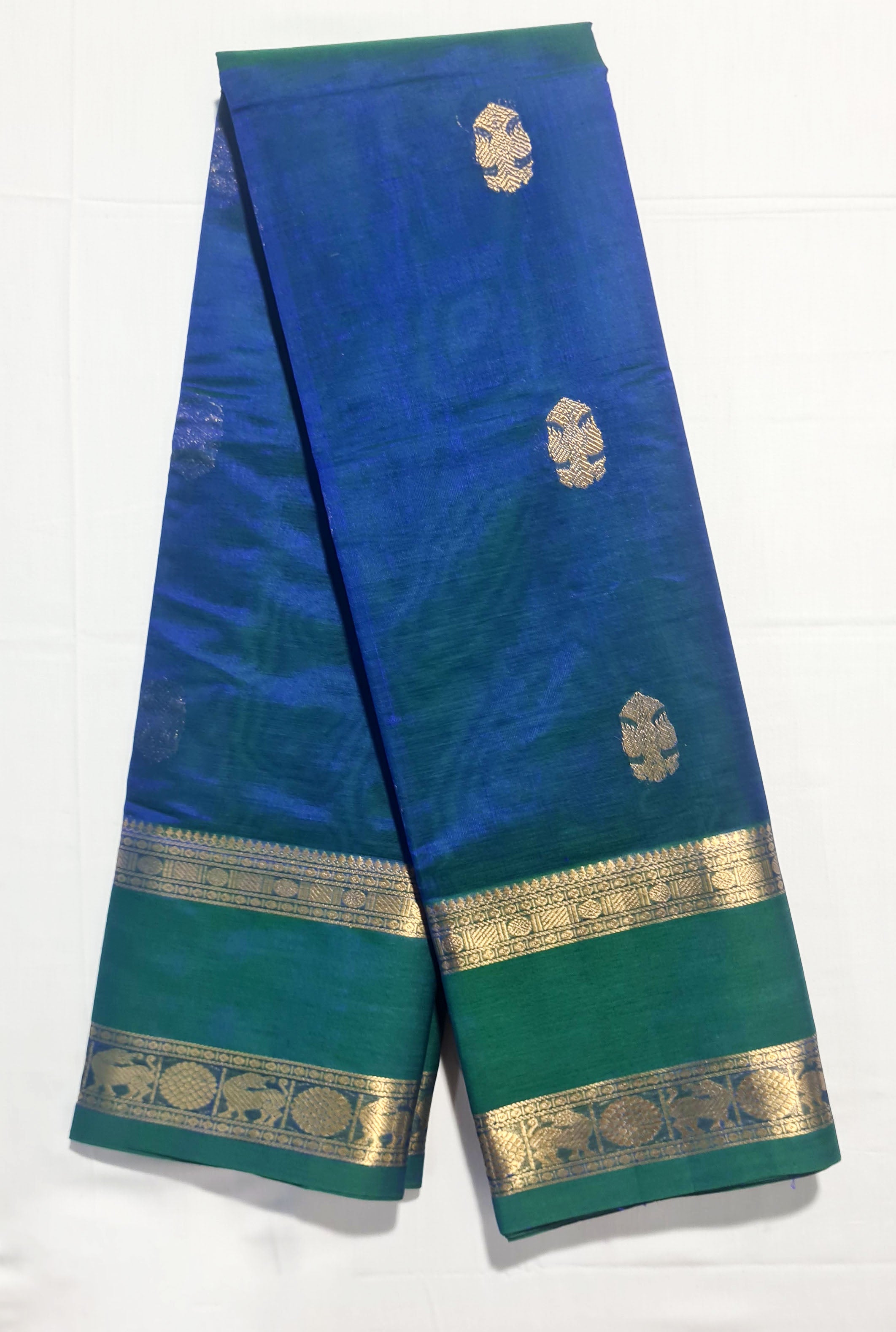 Kanchipuram Pure Silk Cotton Saree