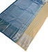Kanchi Vegan Silk Saree With Contrast Blouse and Rich Jari Pallu