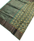 Semi Tussar  Antic Design Sarees
