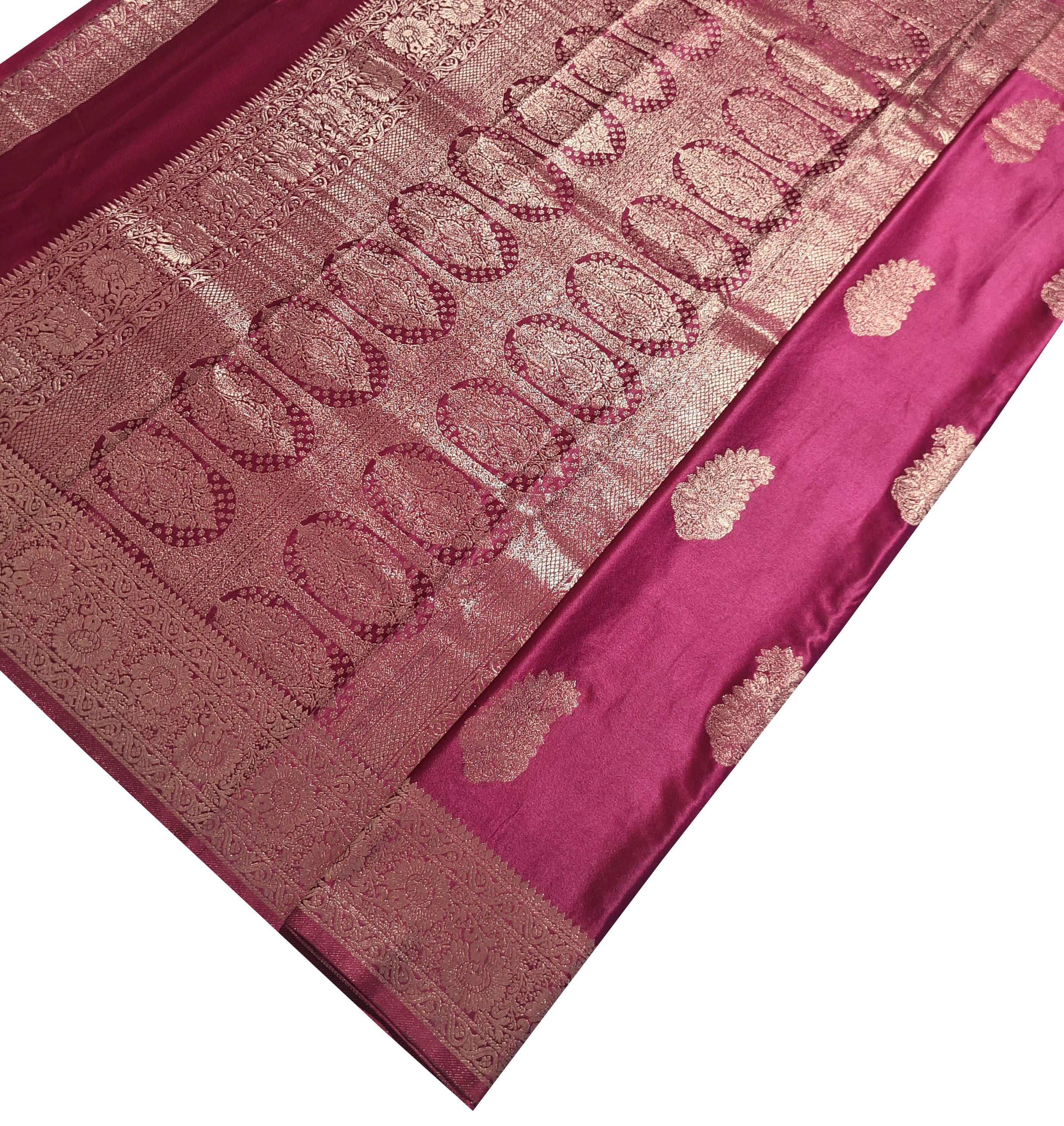 Bengaluru Crape Antic Silk Meena Sarees