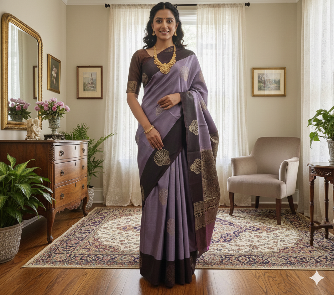 Kanchipuram Pure Soft Silk Saree