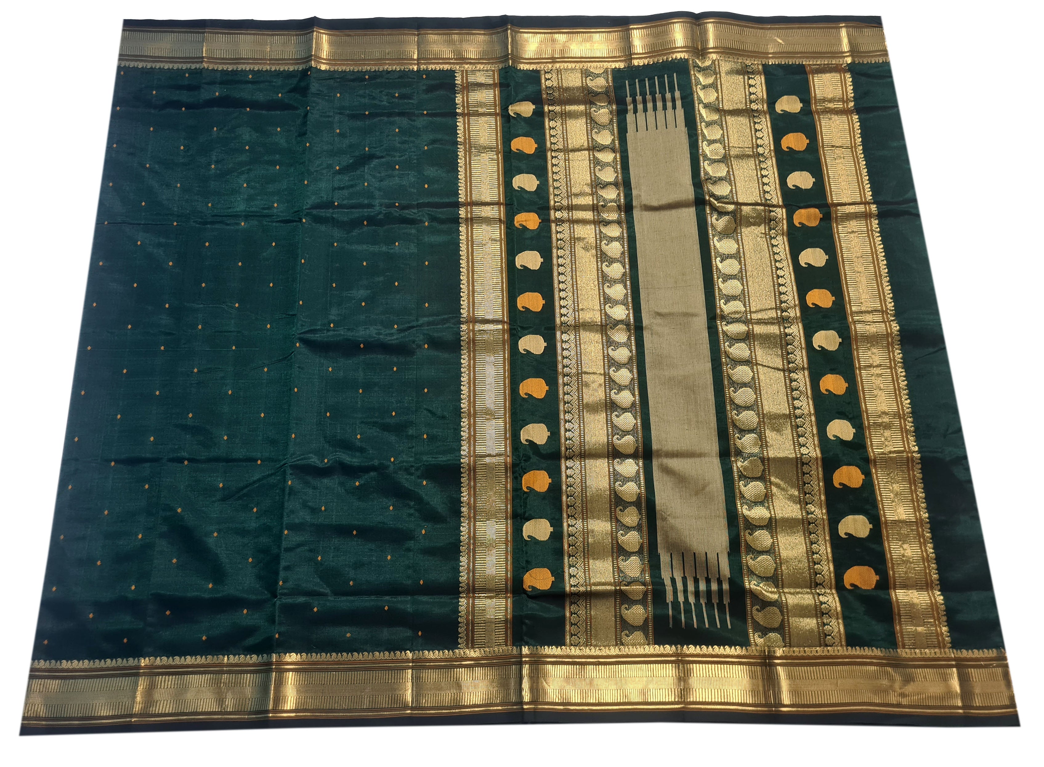 Kanchipuram Pure Silk Cotton Saree