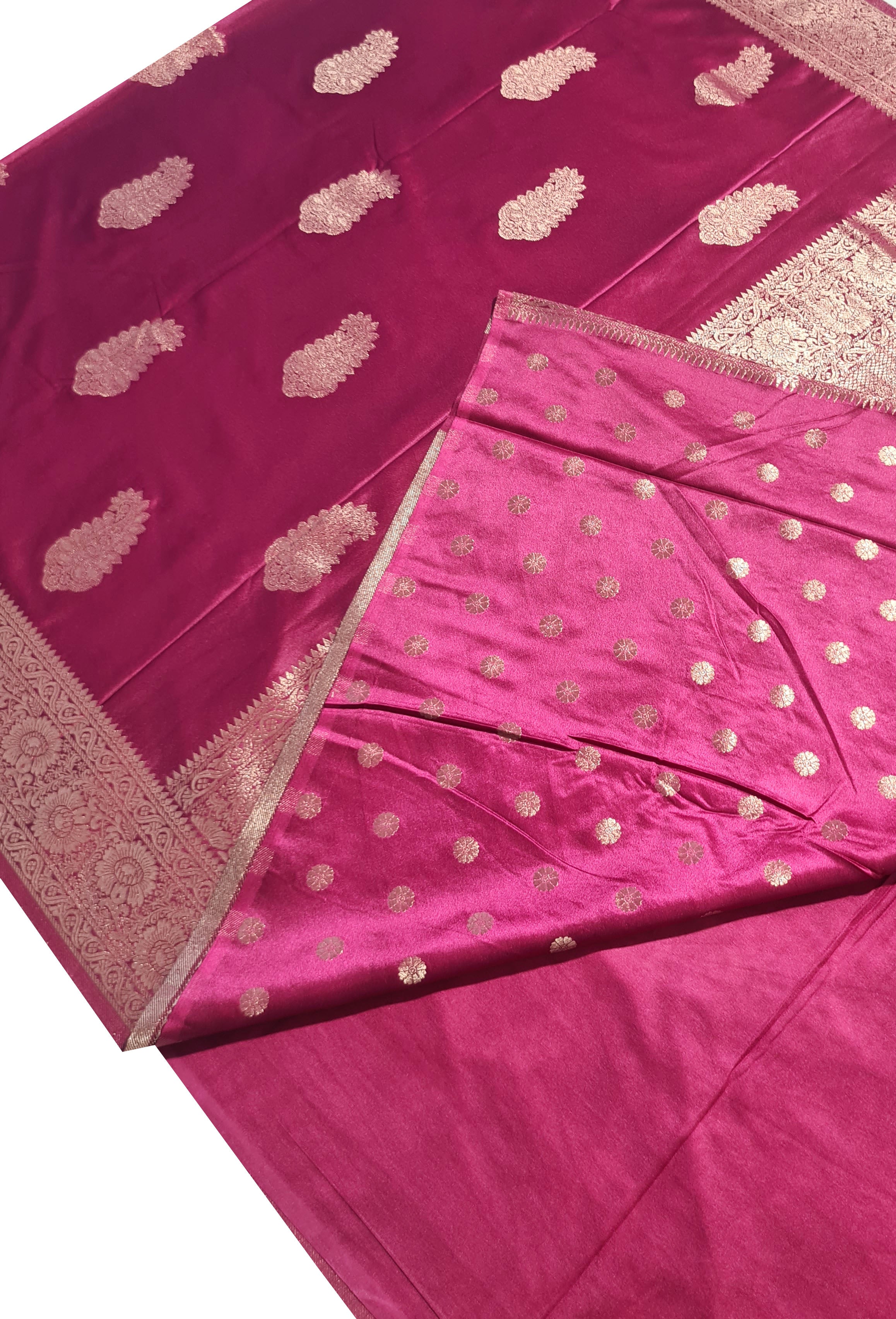 Bengaluru Crape Antic Silk Meena Sarees