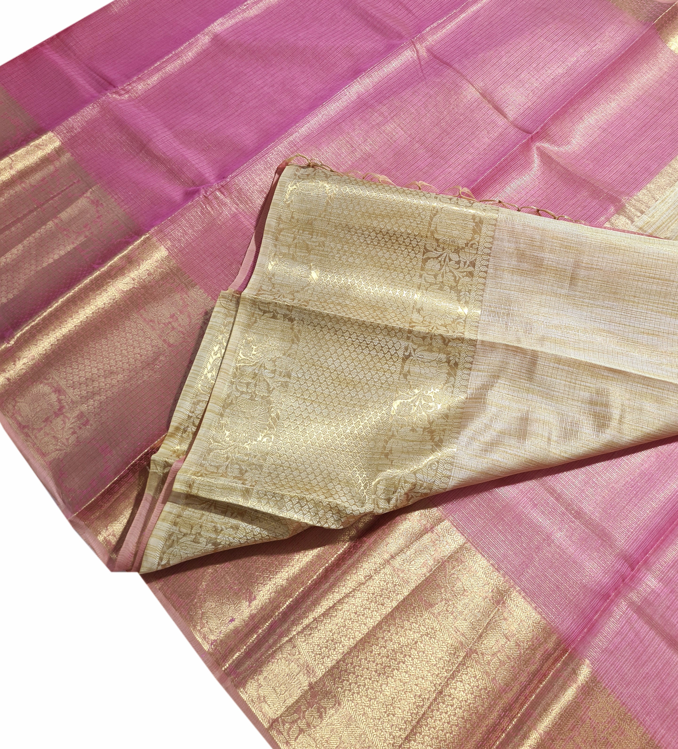 Bengaluru Tissue Border Sarees