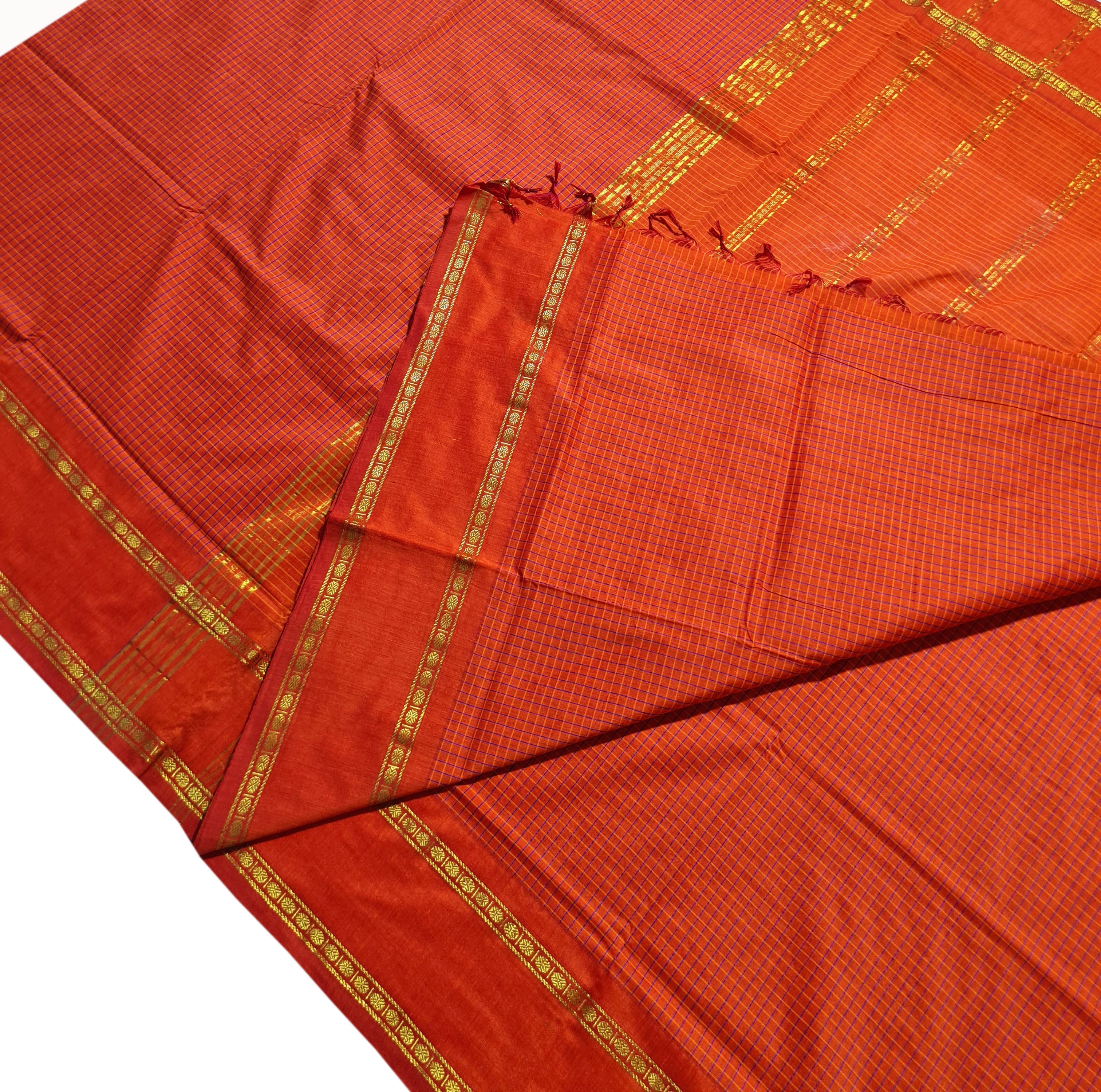 Vairaoosi Agarlic Cotton Silk Sarees
