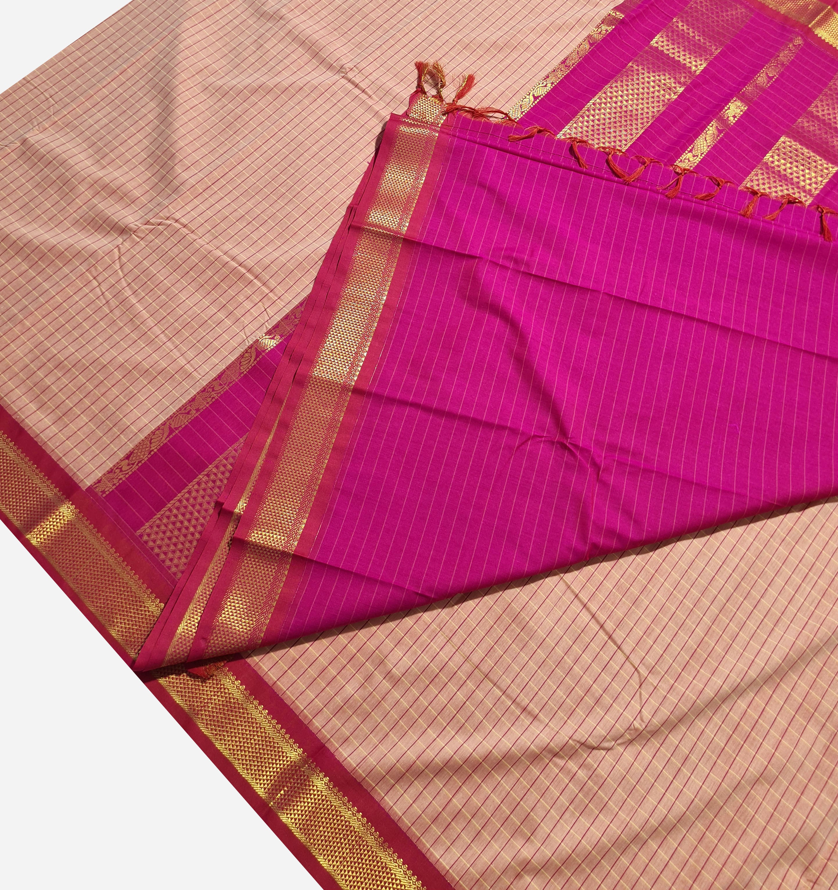Vairaoosi Agarlic Cotton Silk Sarees