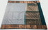 Kanchi Vegan Silk Saree With Contrast Blouse and Rich Jari Pallu
