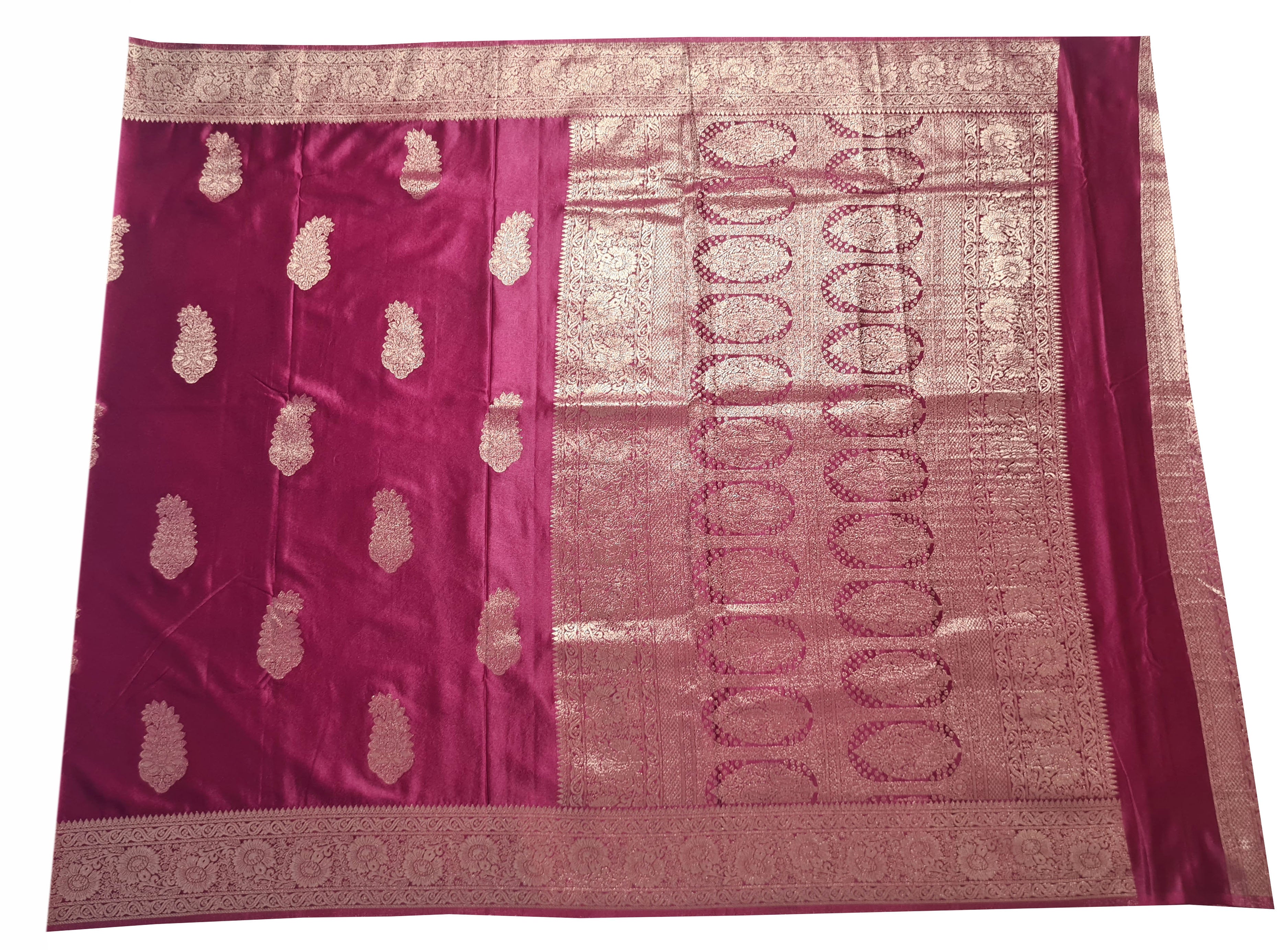 Bengaluru Crape Antic Silk Meena Sarees