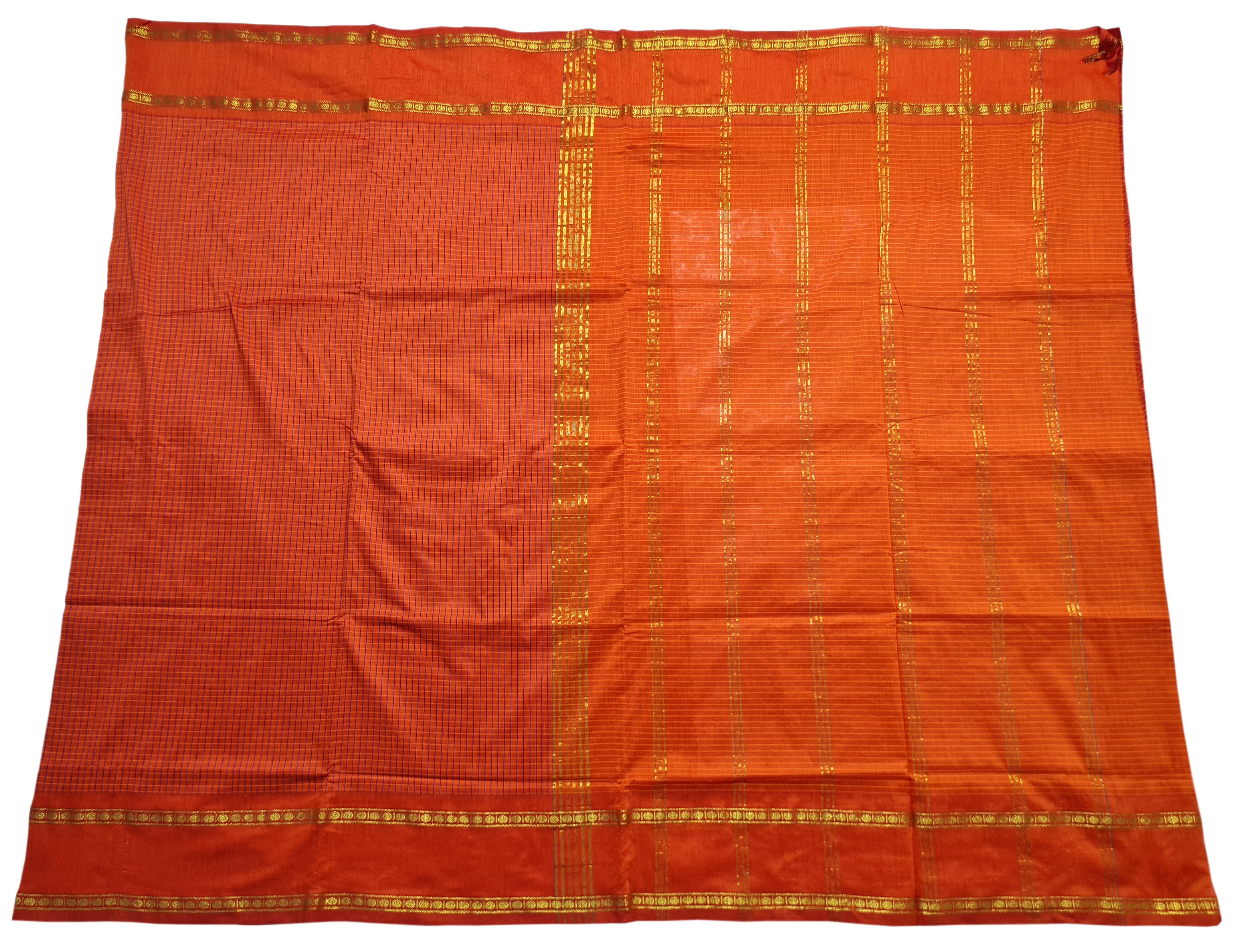 Vairaoosi Agarlic Cotton Silk Sarees