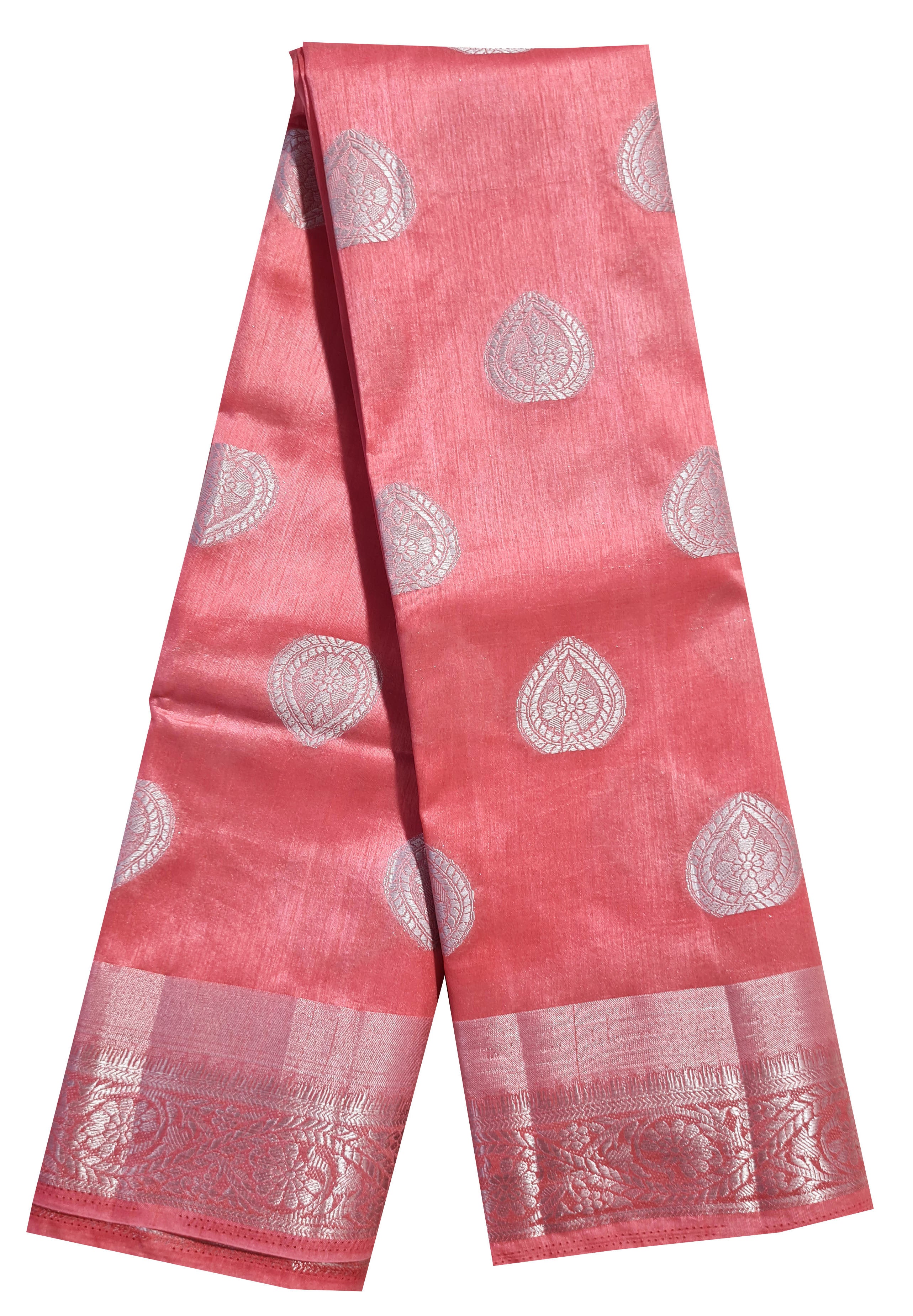 Bengaluru Silver Butta Tassar Sarees