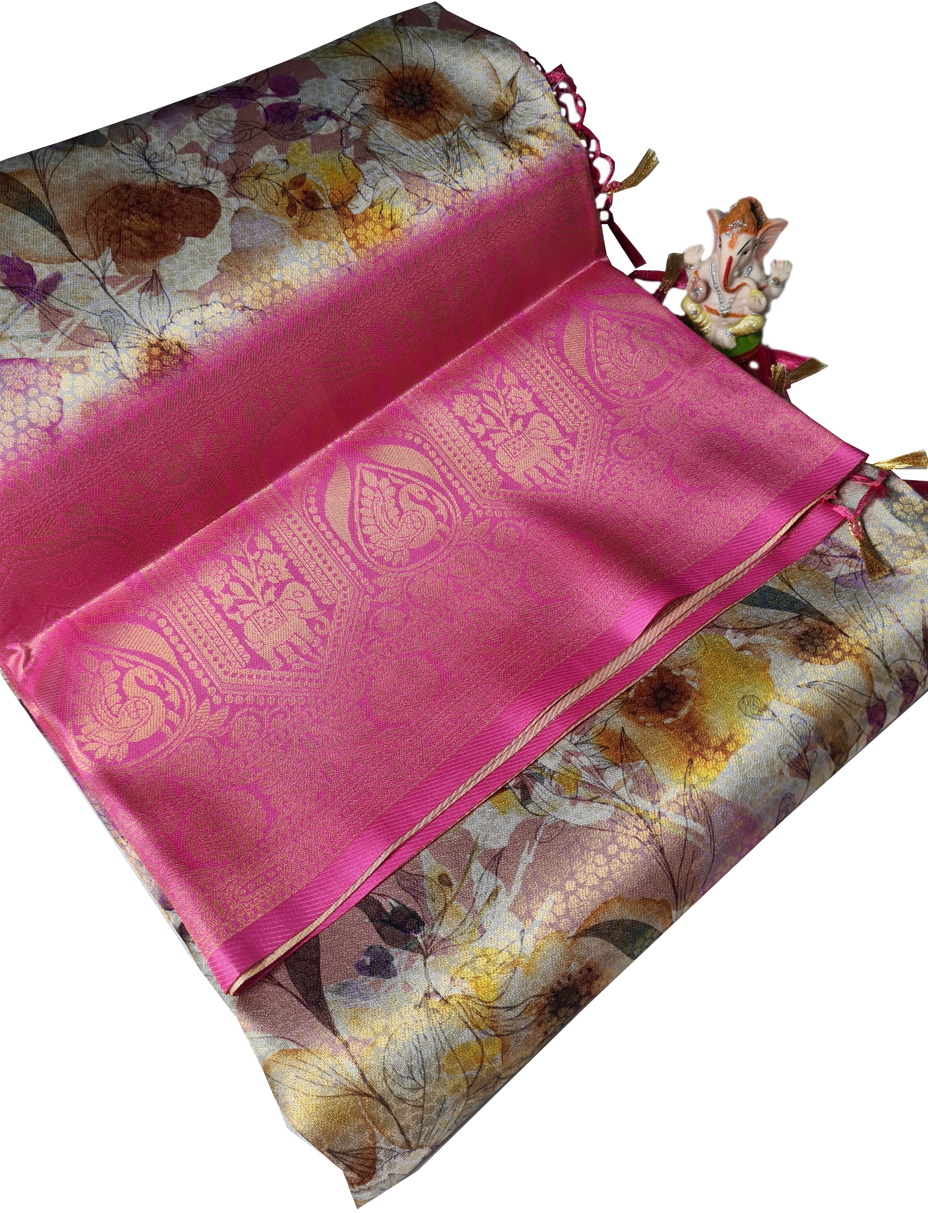 Digital Kubera Silk Sarees