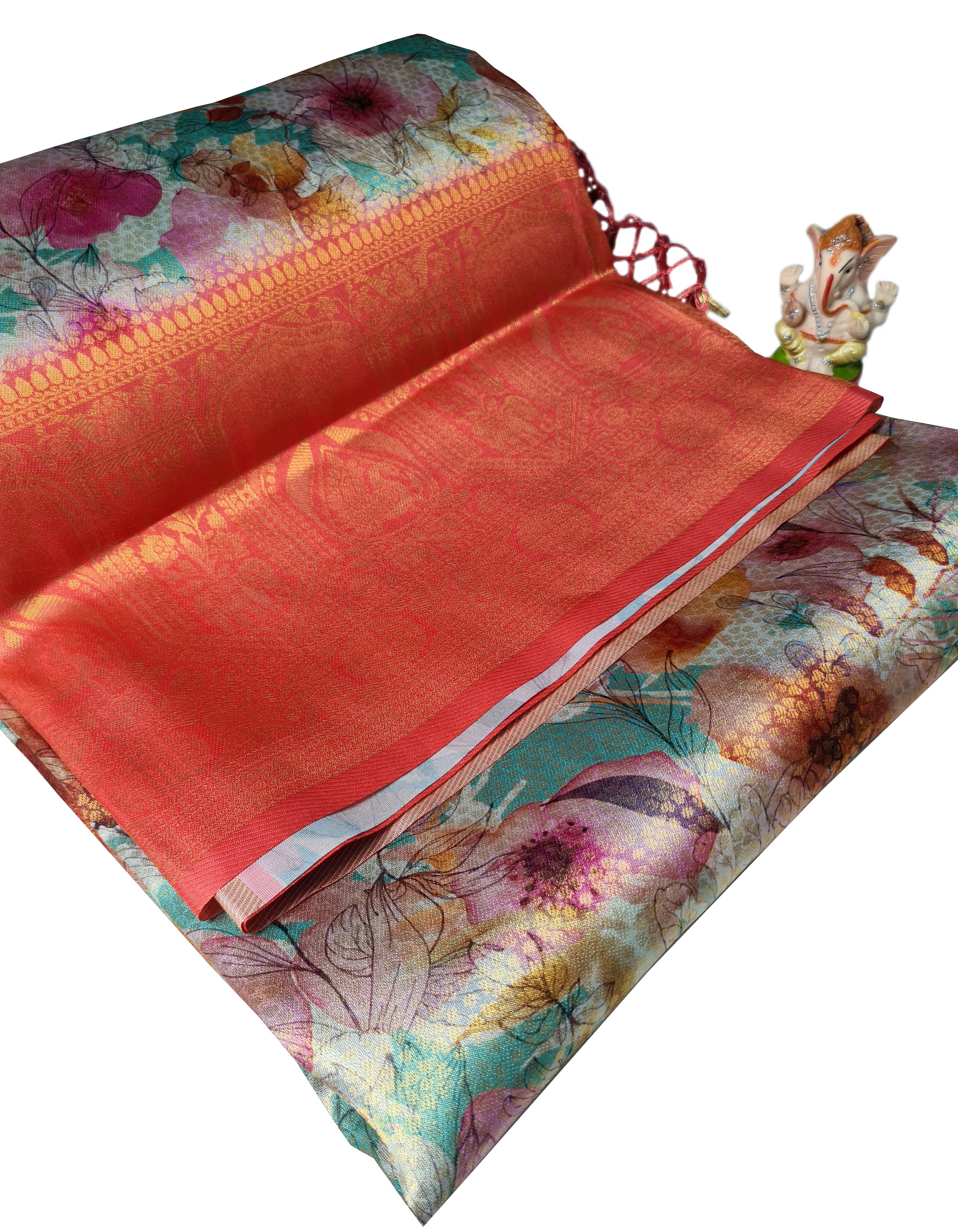 Digital Kubera Silk Sarees