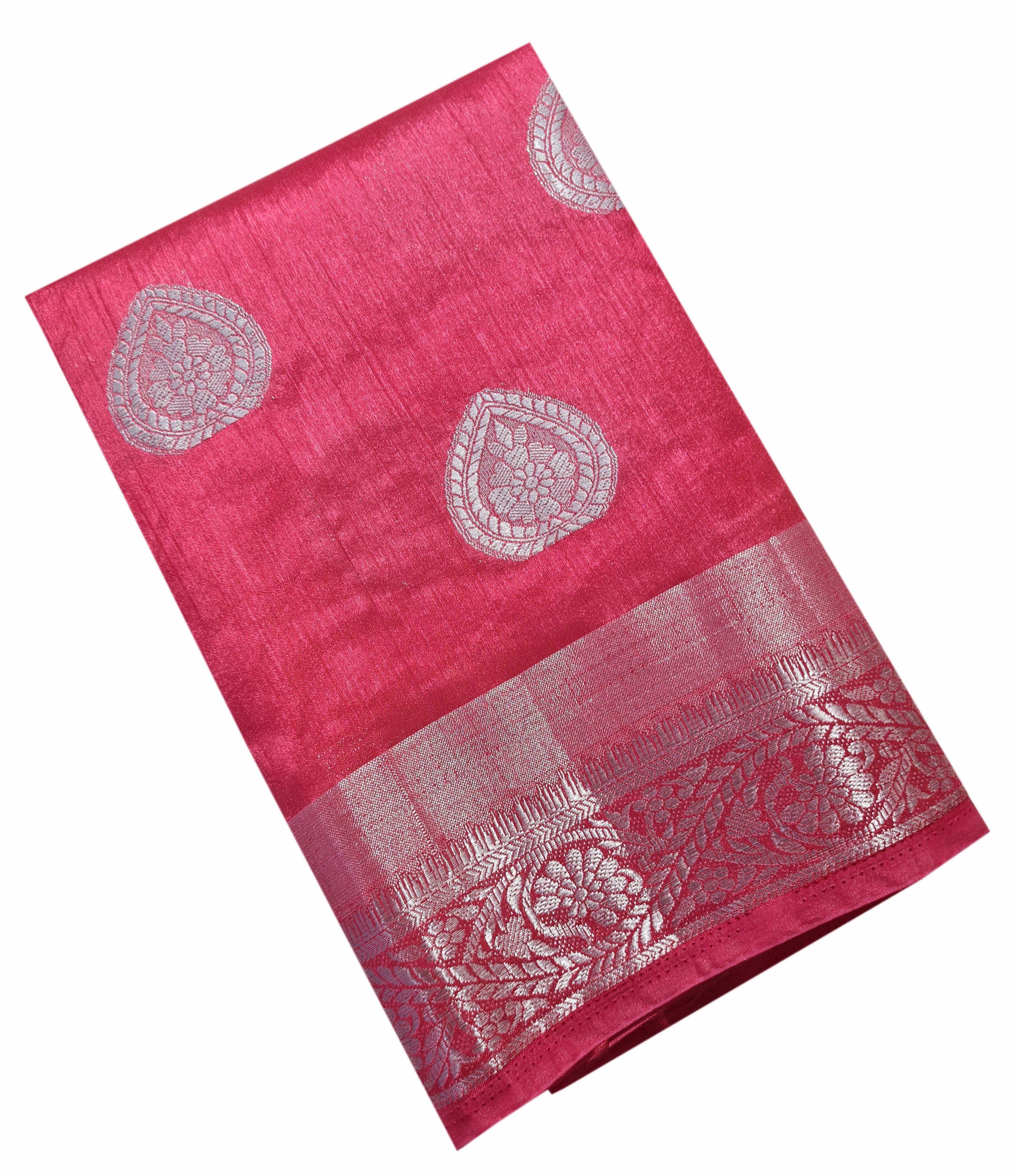Bengaluru Silver Butta Tassar Sarees