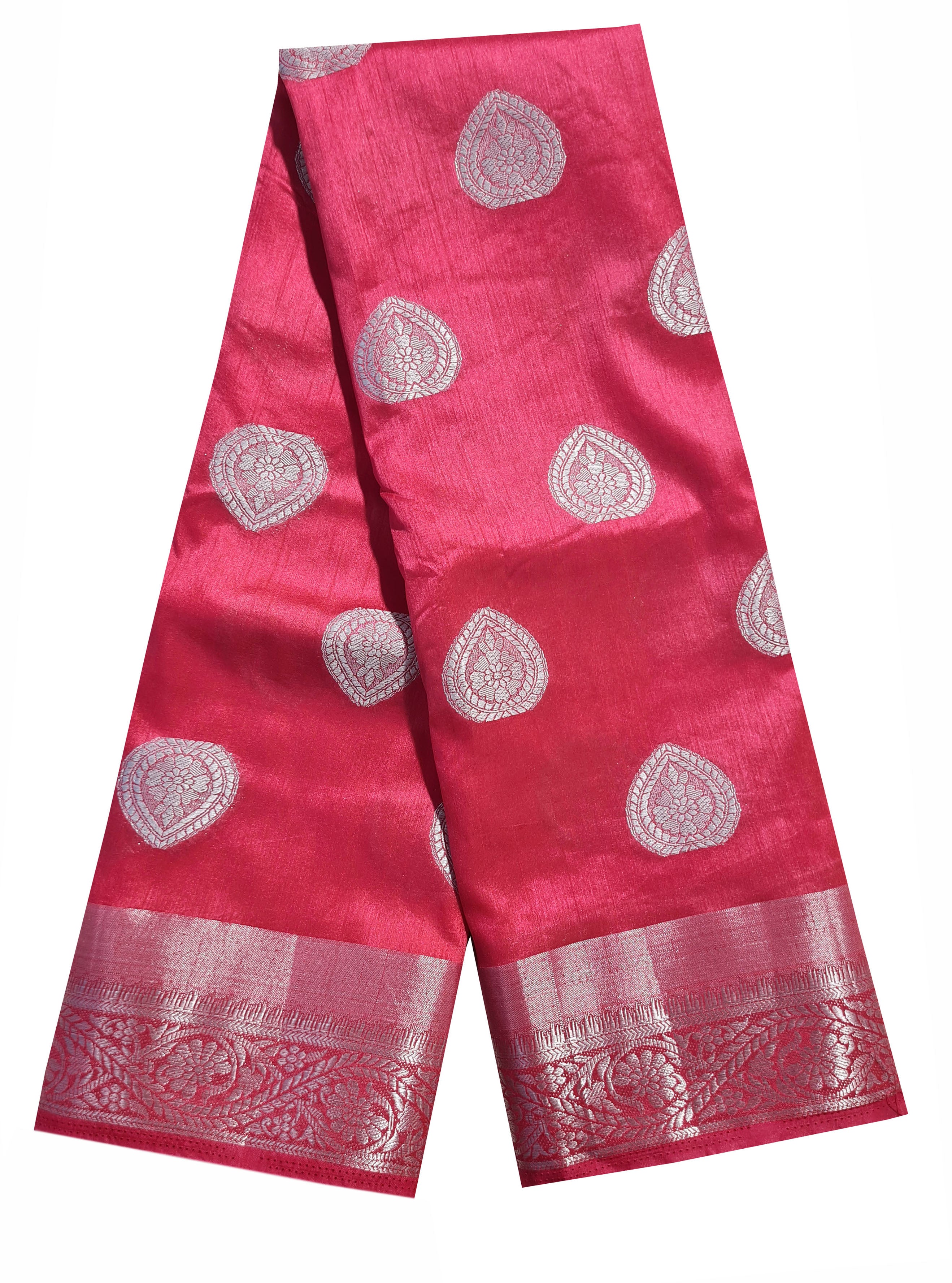 Bengaluru Silver Butta Tassar Sarees