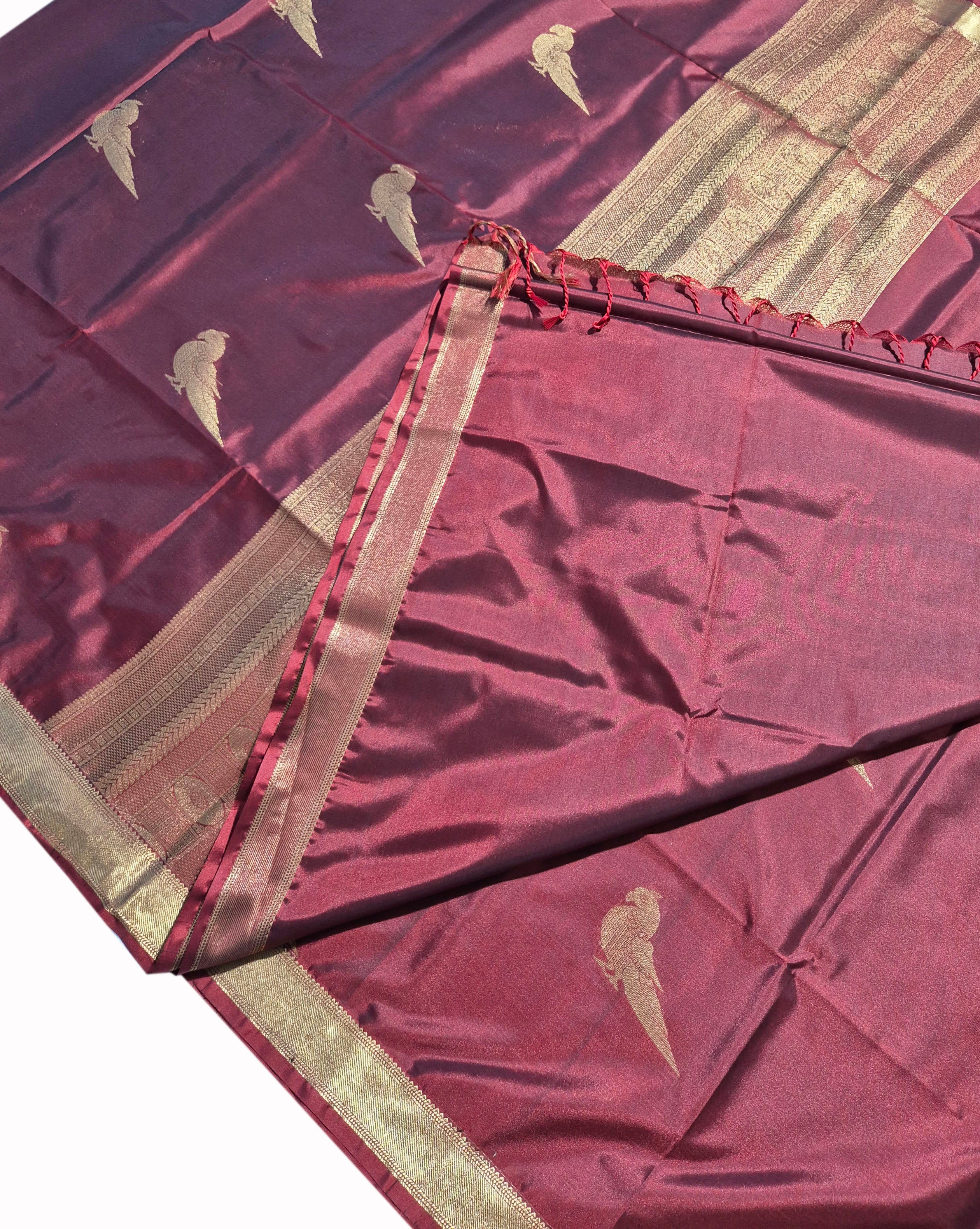 Kanchi Vegan Silk Saree