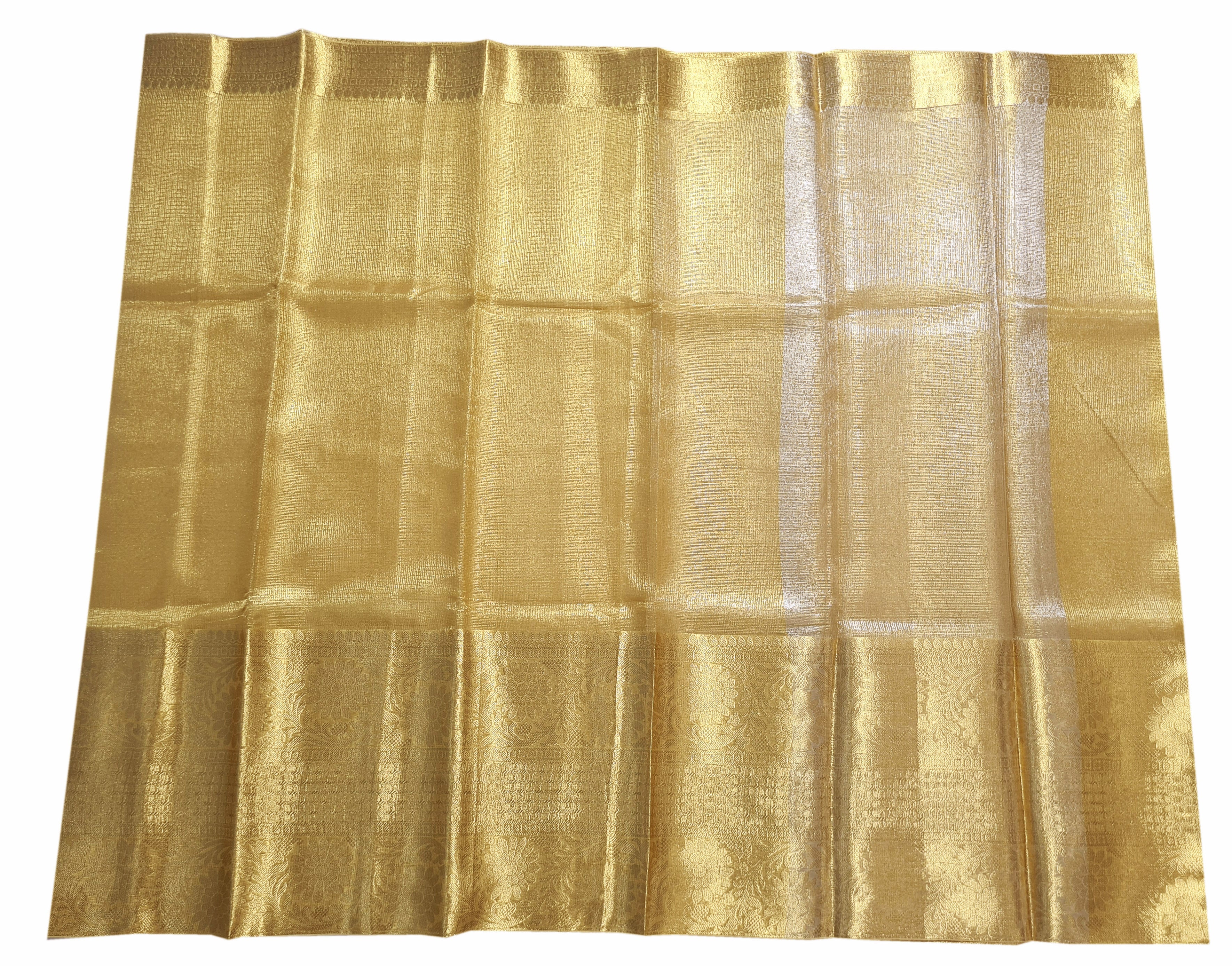 Bengaluru Tissue Border Sarees