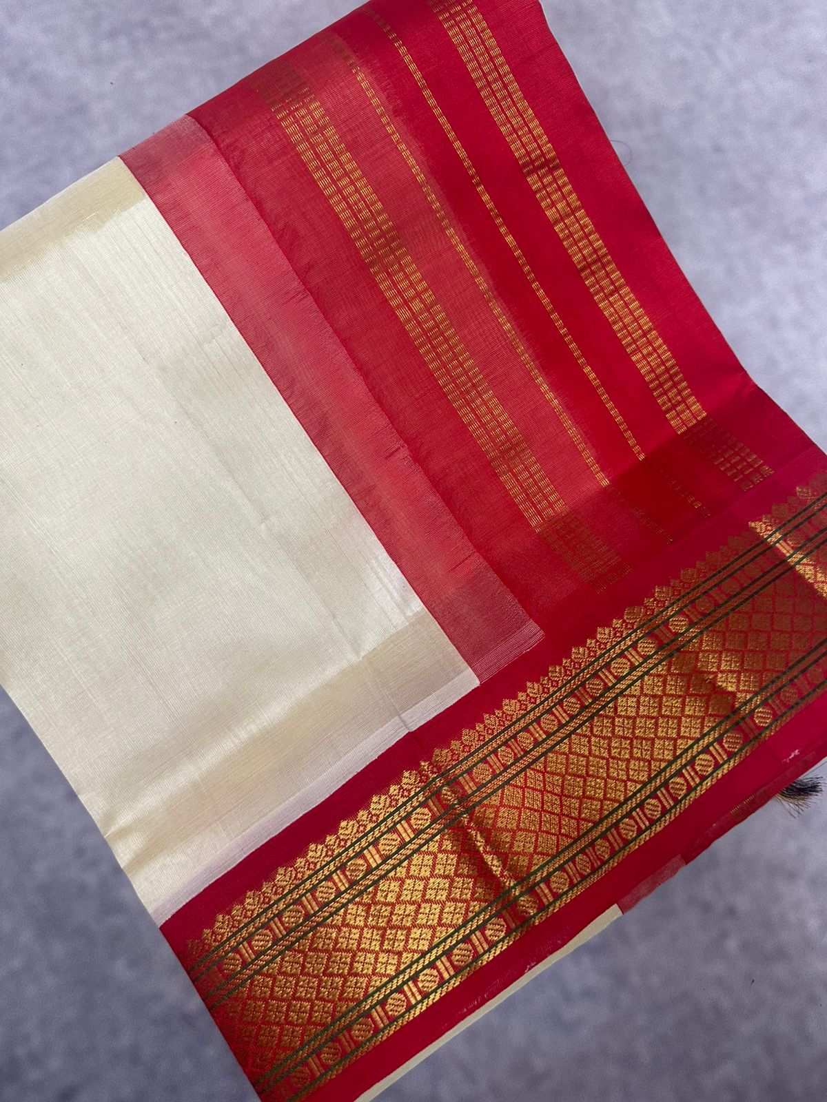 Kanchipuram Pure Silk Cotton Saree