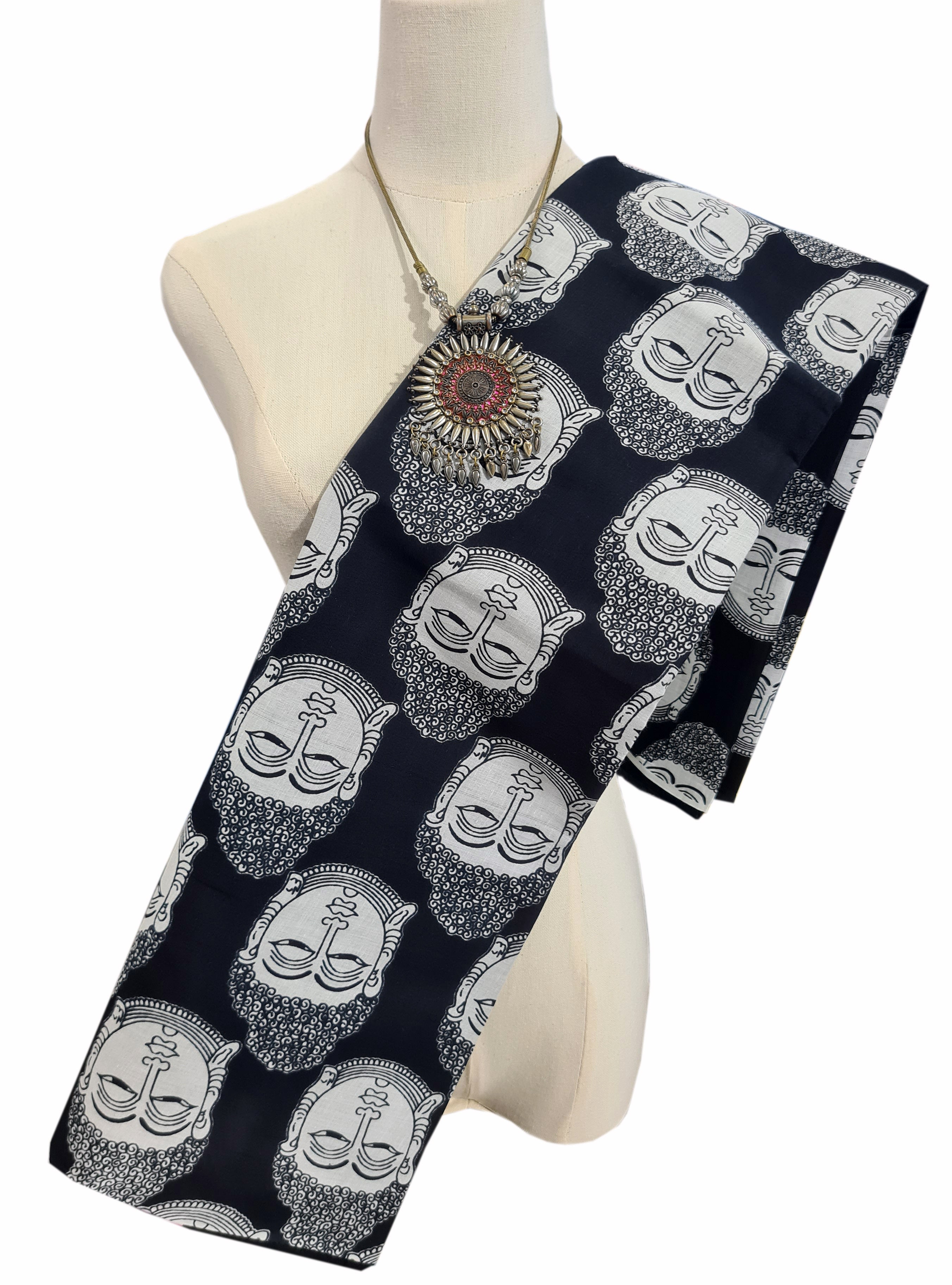 Cotton Mulmul Printed Sarees