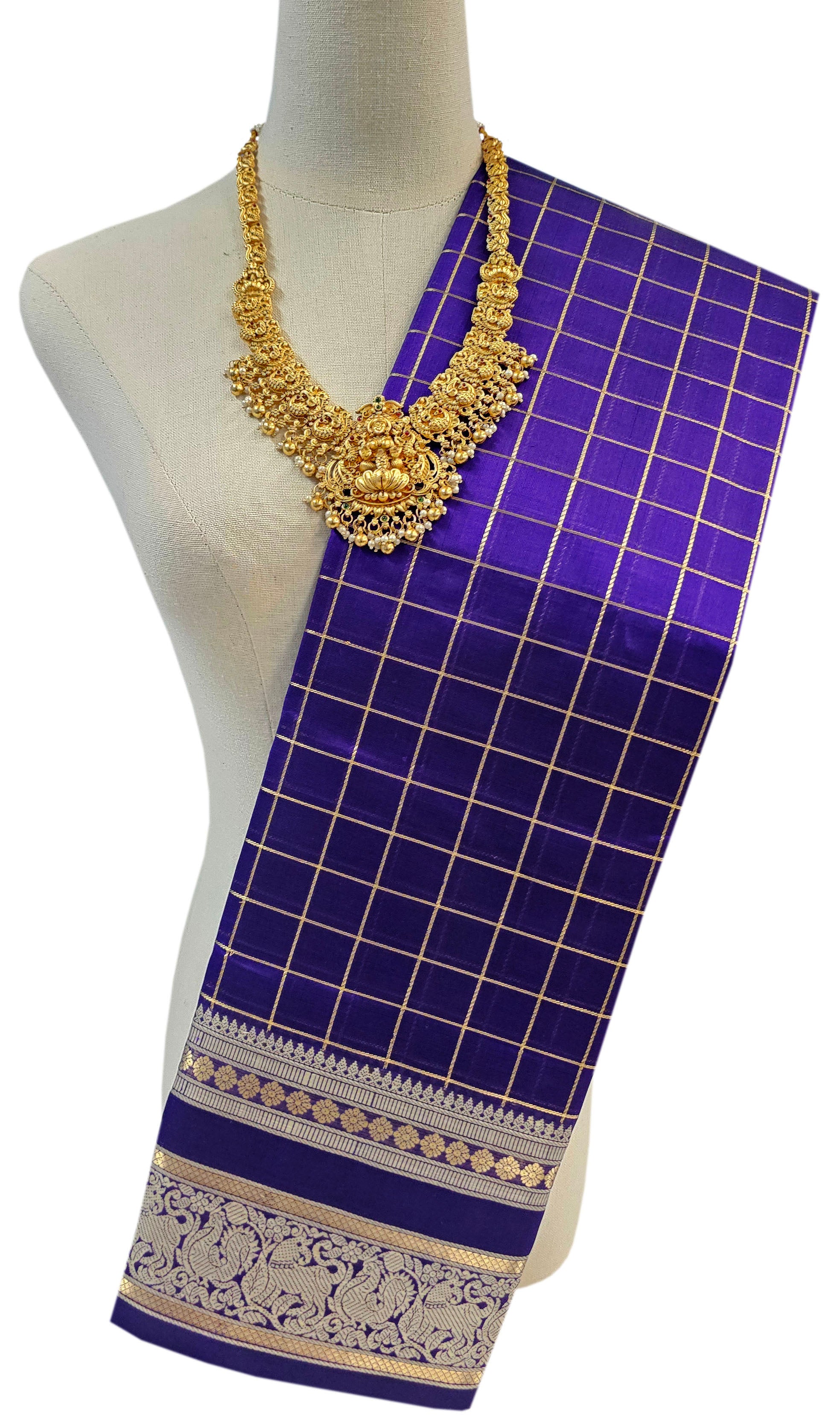 Kanchipuram Pure Silk Cotton Saree