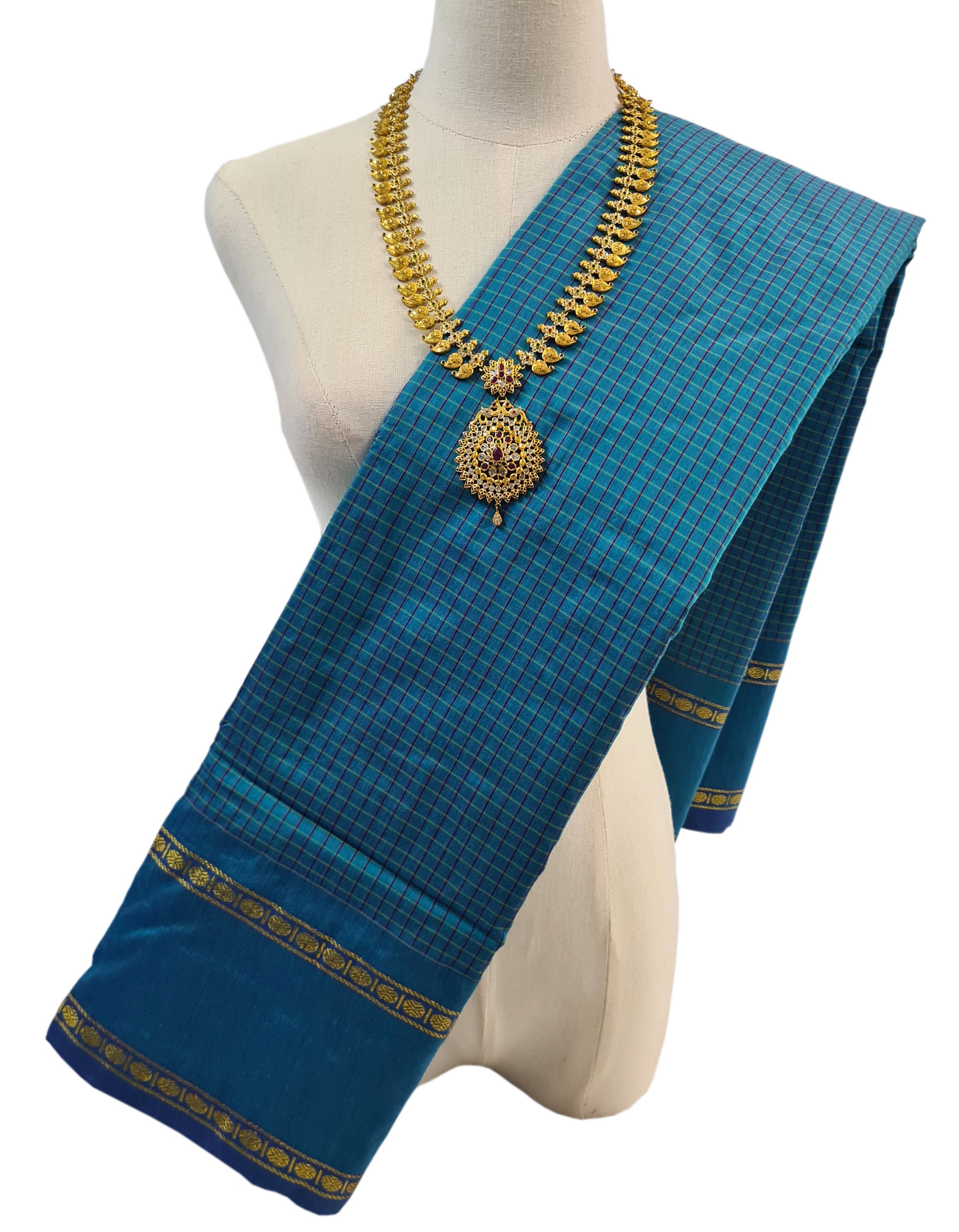 Vairaoosi Agarlic Cotton Silk Sarees