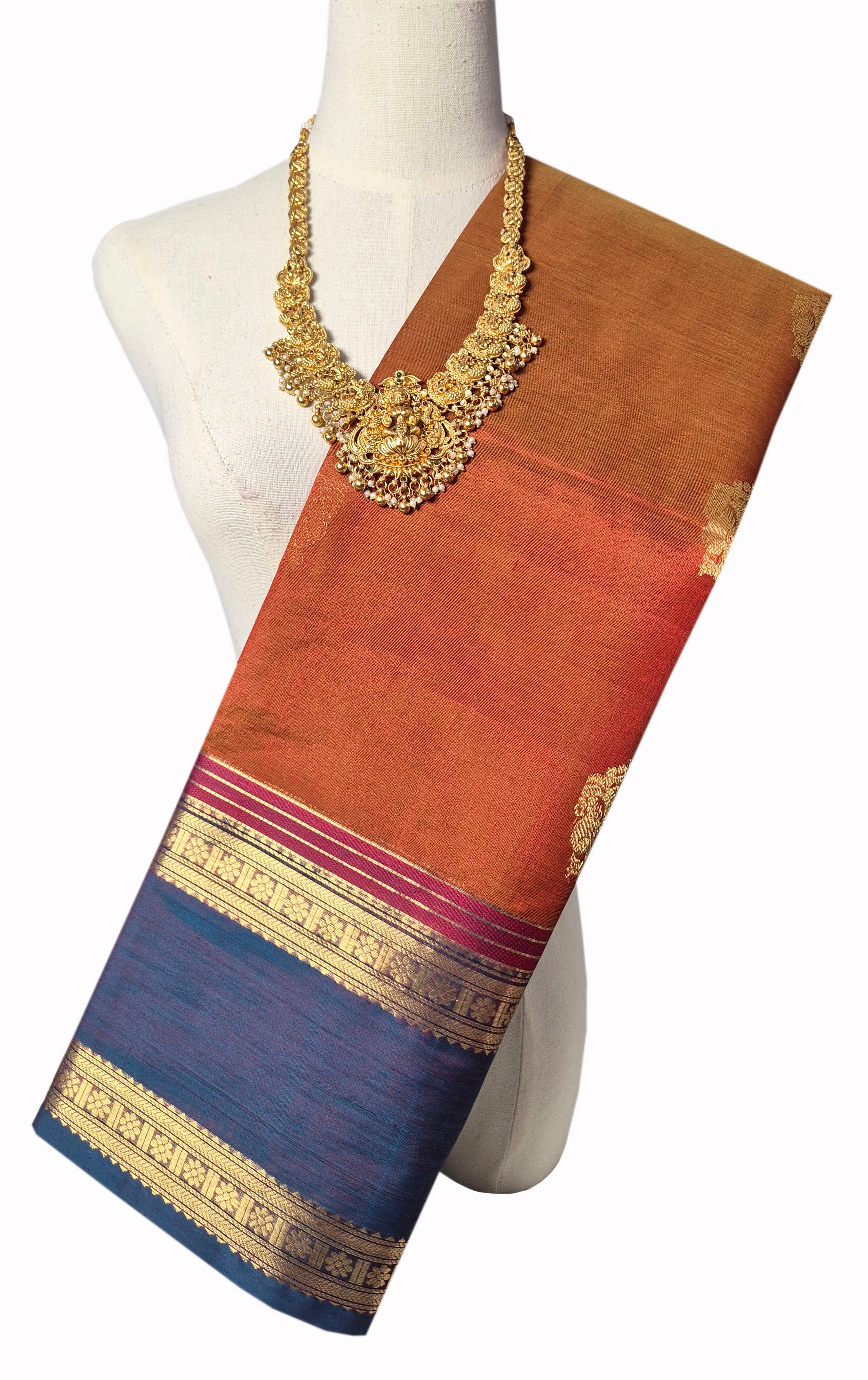 Kanchipuram Pure Silk Cotton Saree