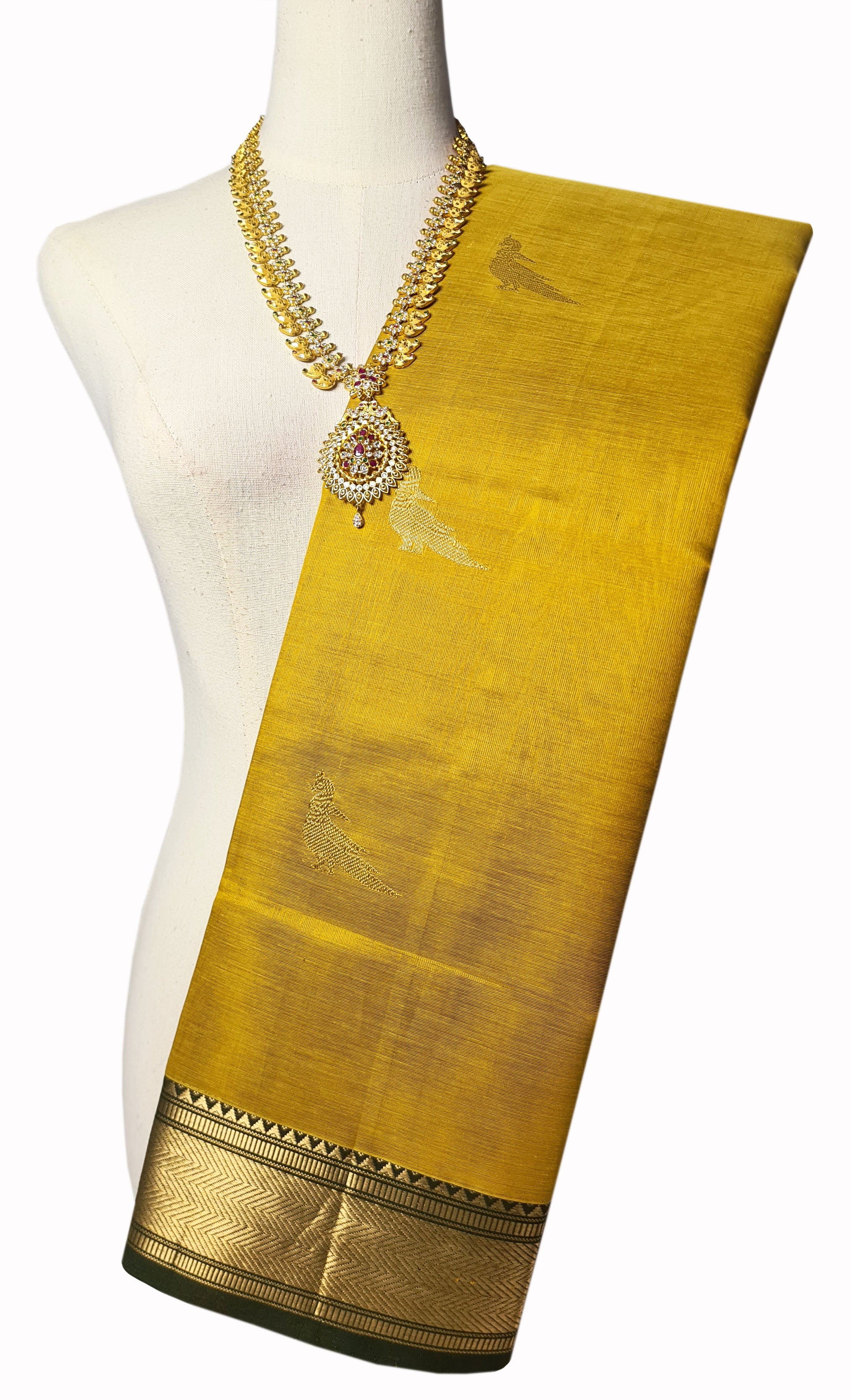 Kanchipuram Pure Silk Cotton Saree