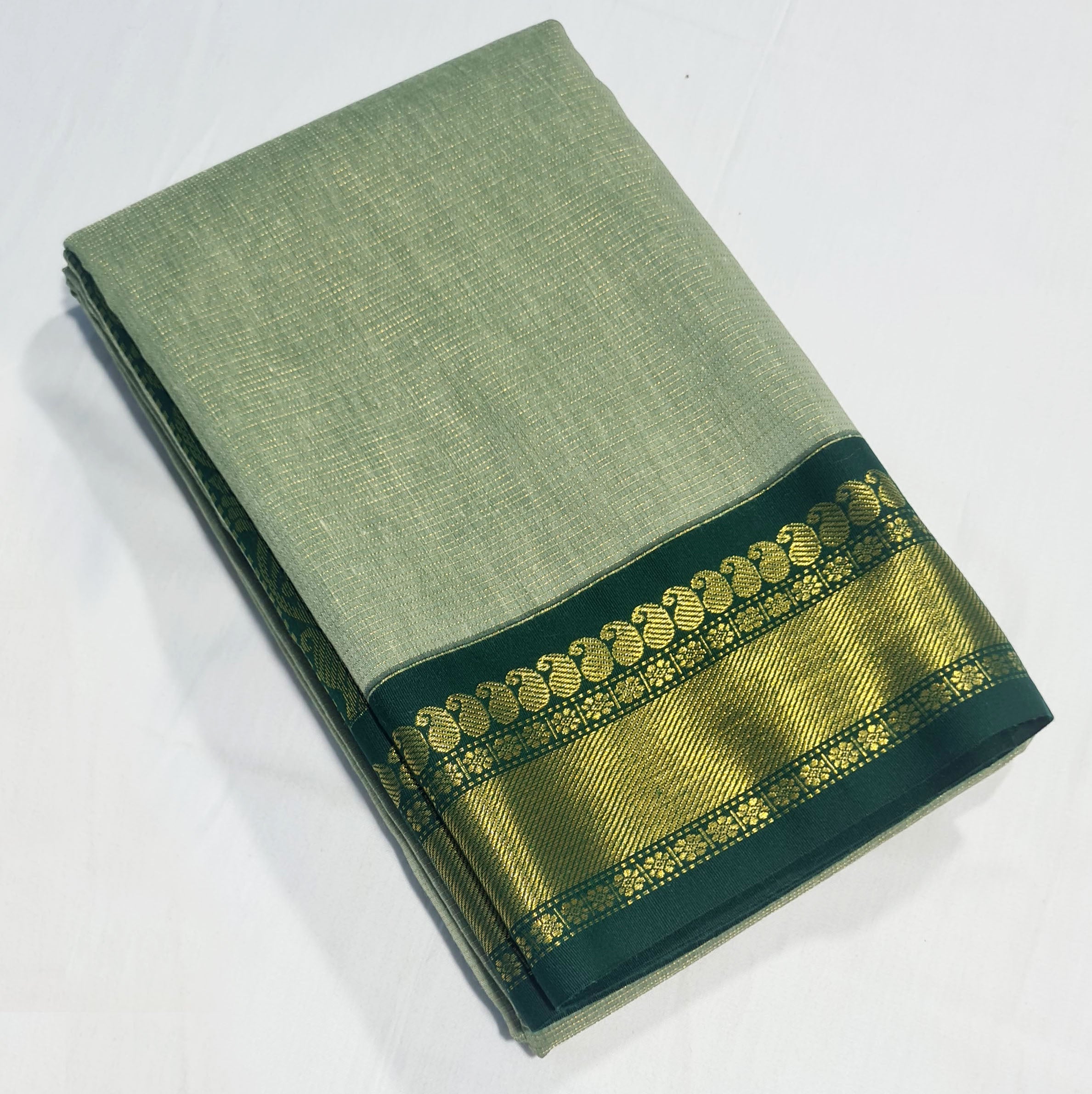 Kanchipuram Agarlic Cotton Sarees