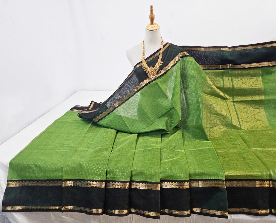 Kanchipuram Pure Silk Cotton Saree