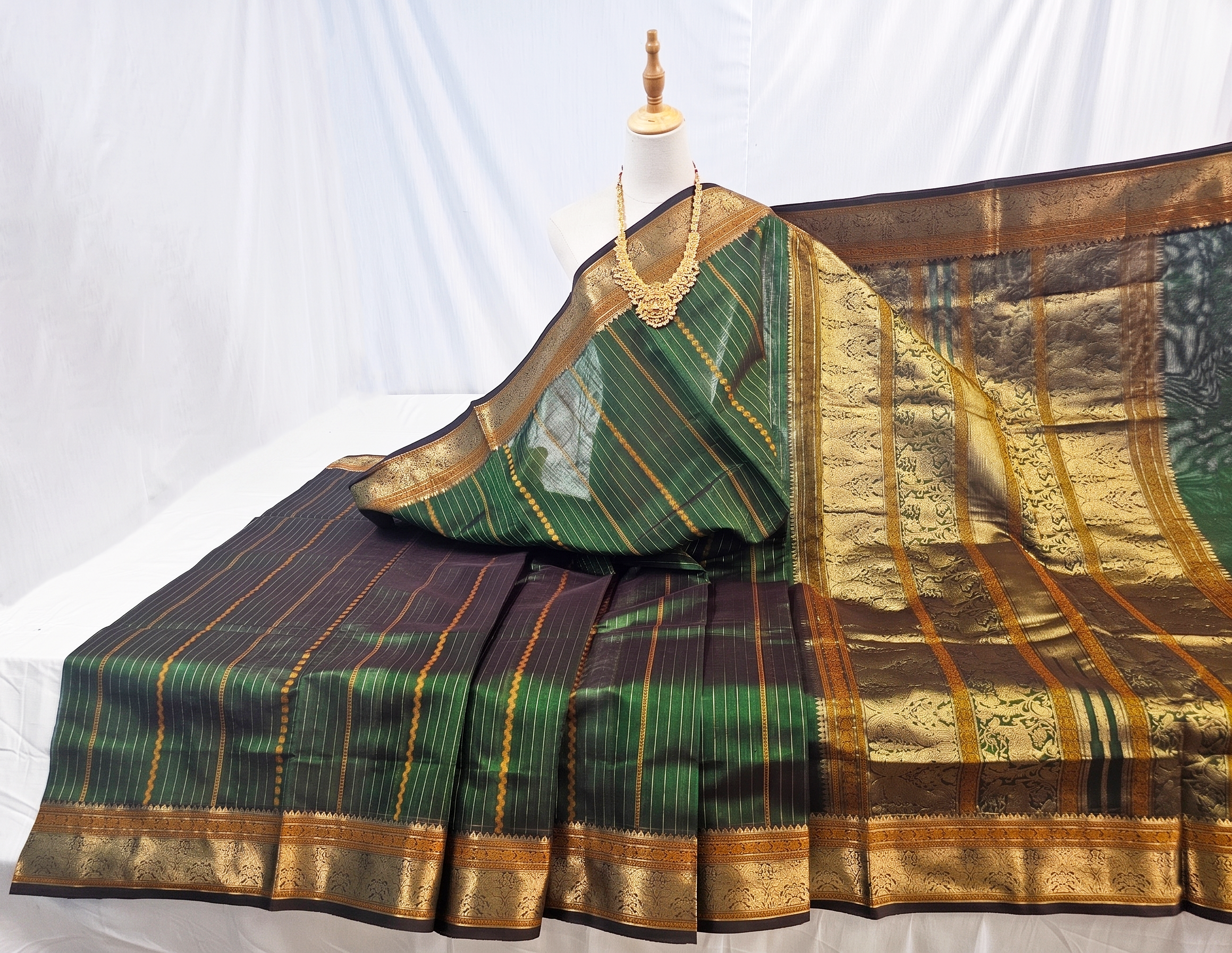 Kanchipuram Pure Silk Cotton Saree