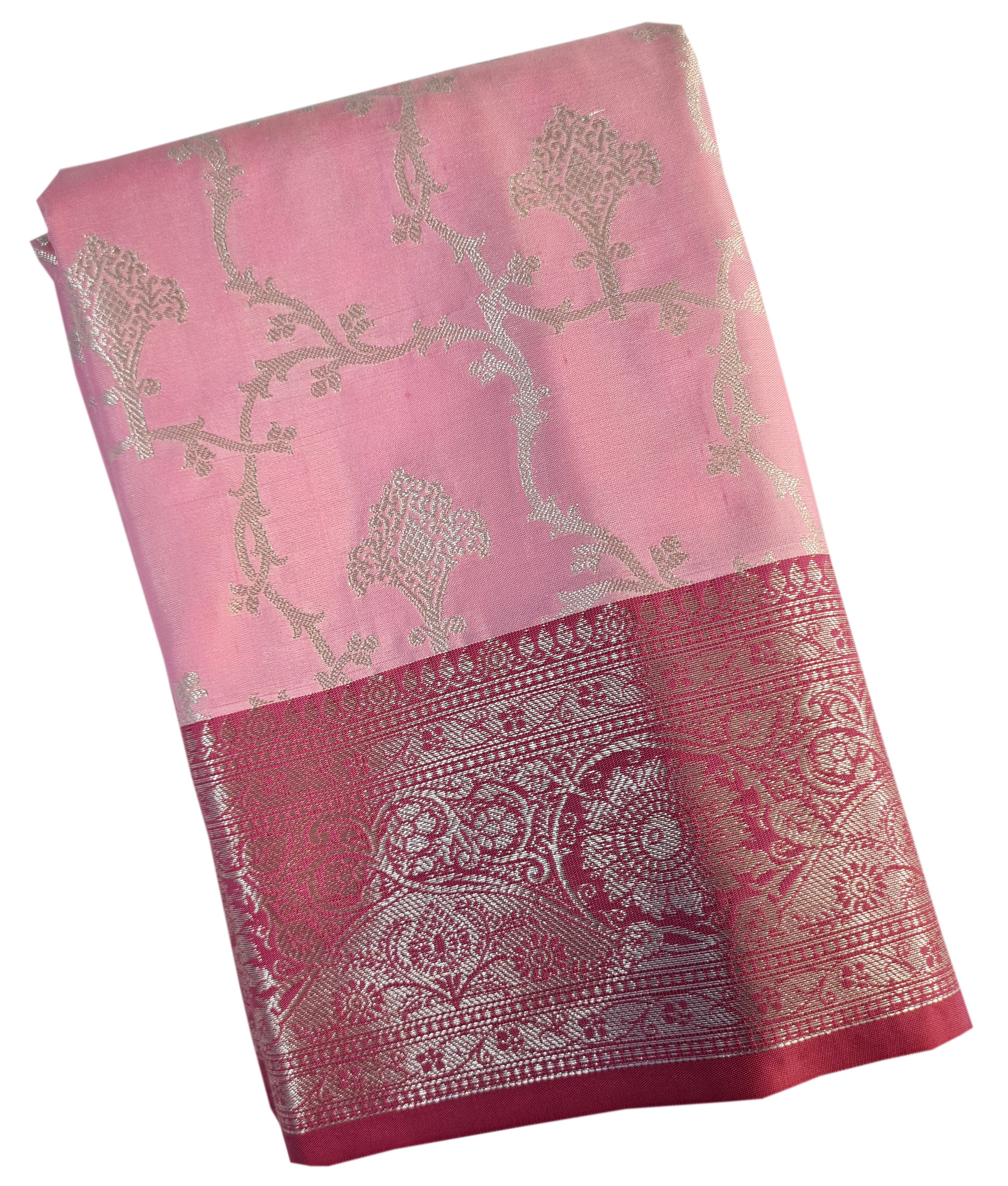 Banarasi Katan Jaal Silk Sarees