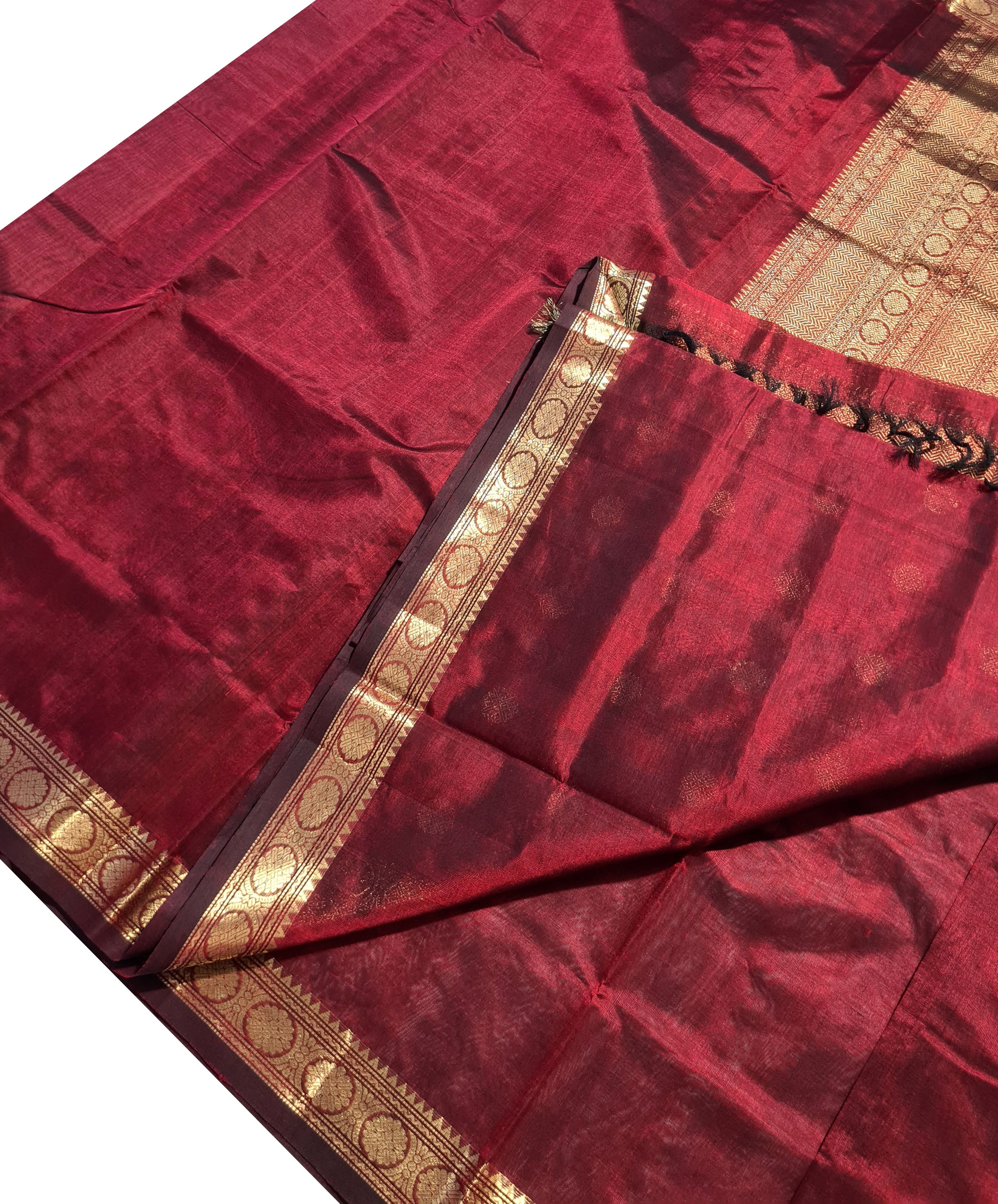 Kanchipuram Pure Silk Cotton Saree