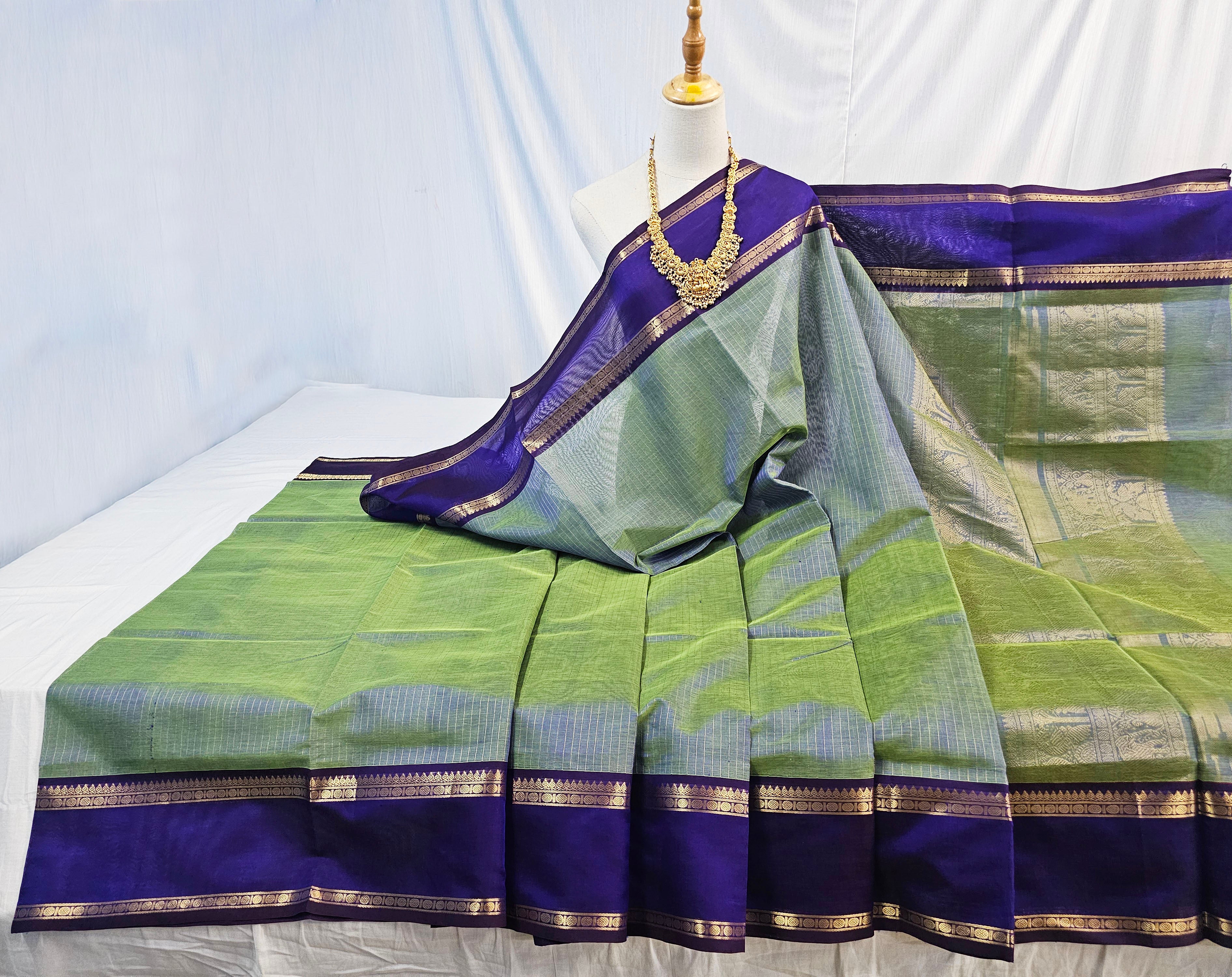 Kanchipuram Pure Silk Cotton Saree