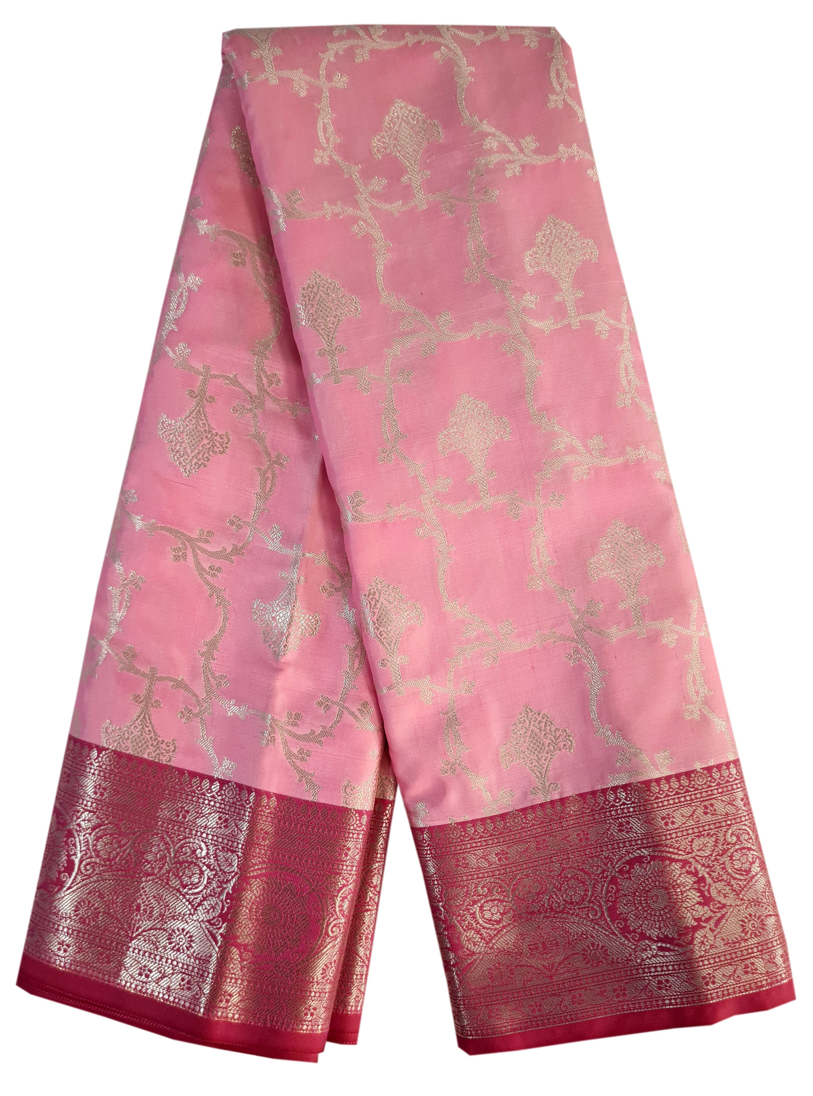 Banarasi Katan Jaal Silk Sarees