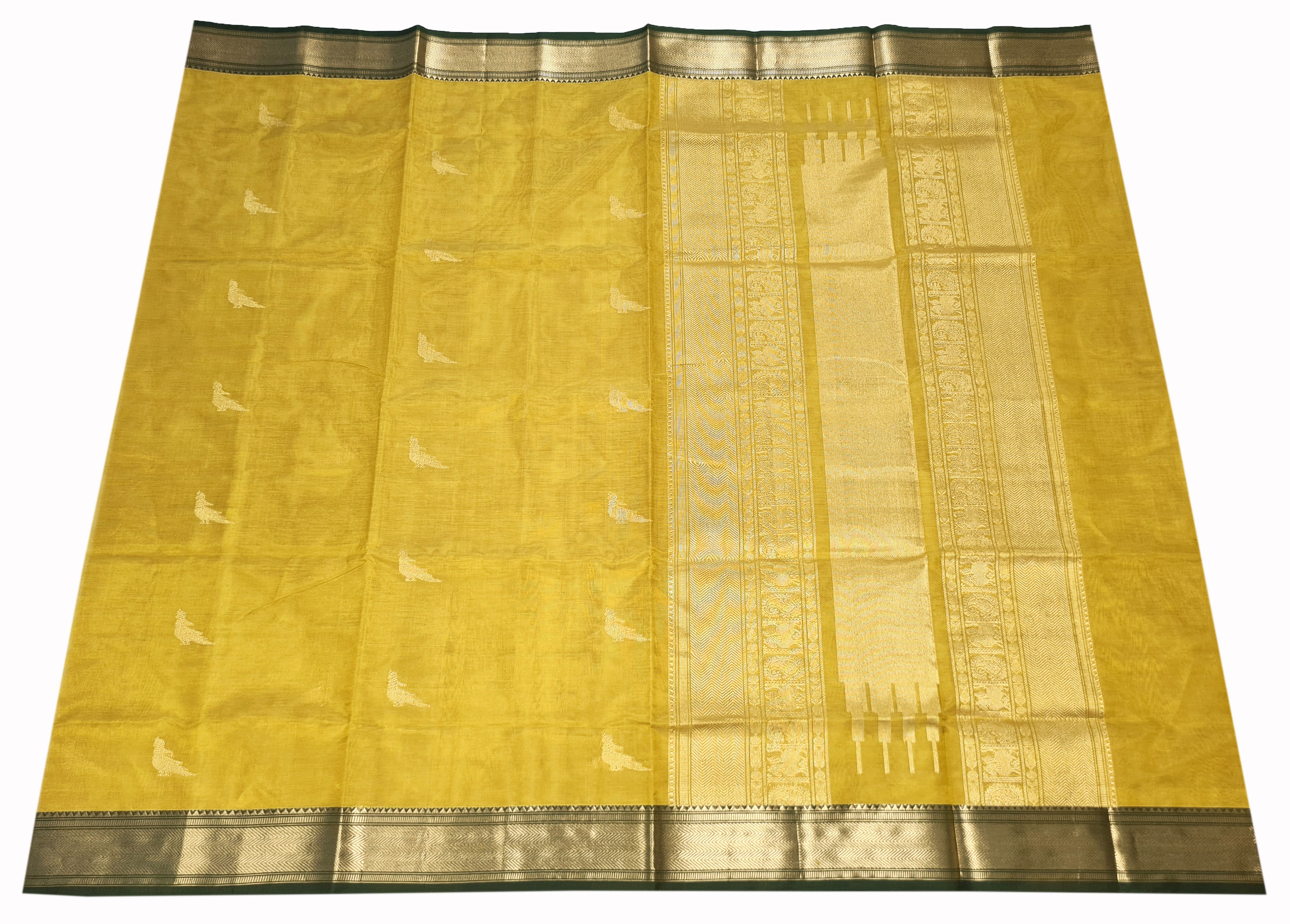 Kanchipuram Pure Silk Cotton Saree