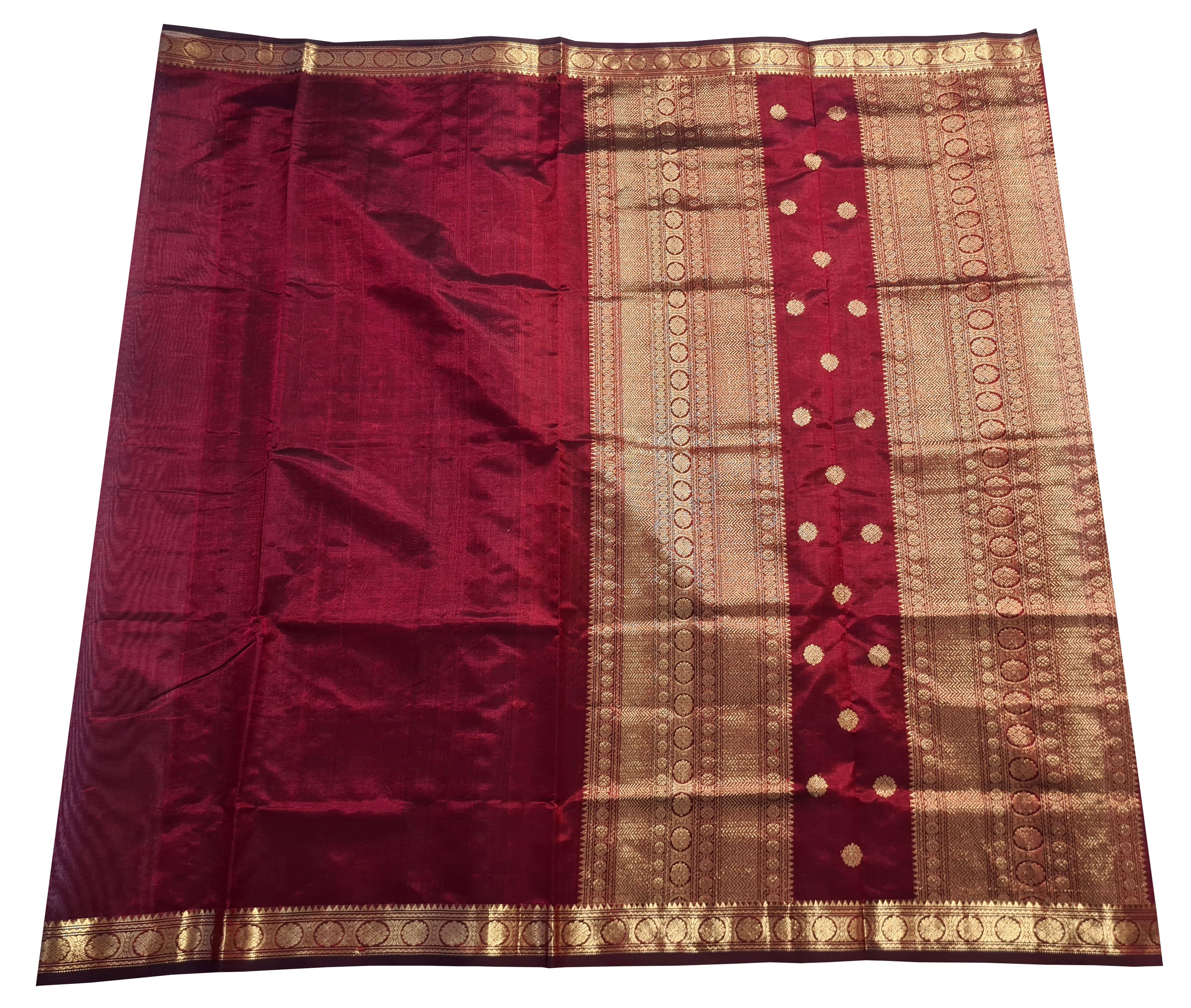 Kanchipuram Pure Silk Cotton Saree